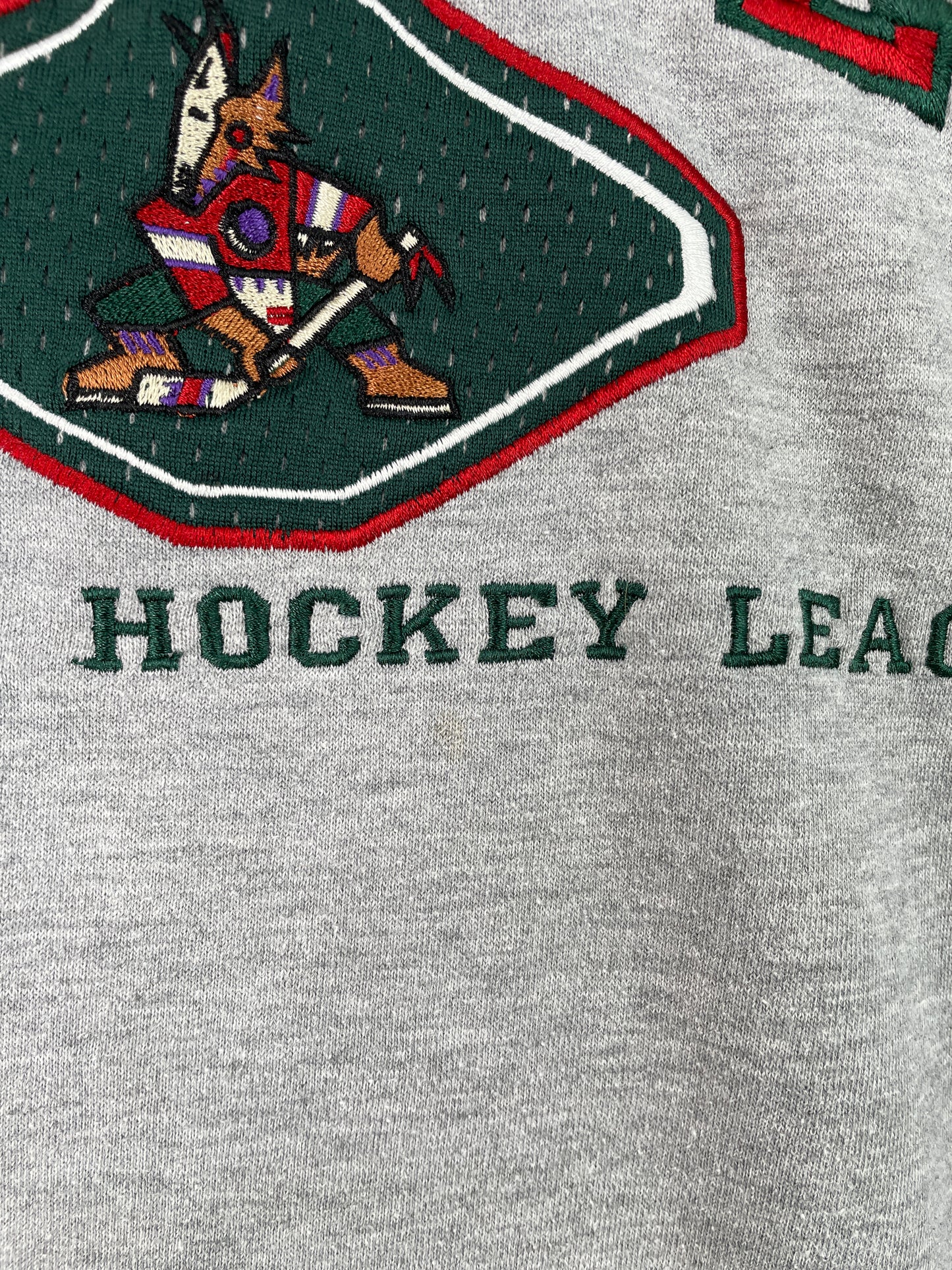 00’ PHOENIX COYOTES Size XL NHL Sweat-Shirt / A7888