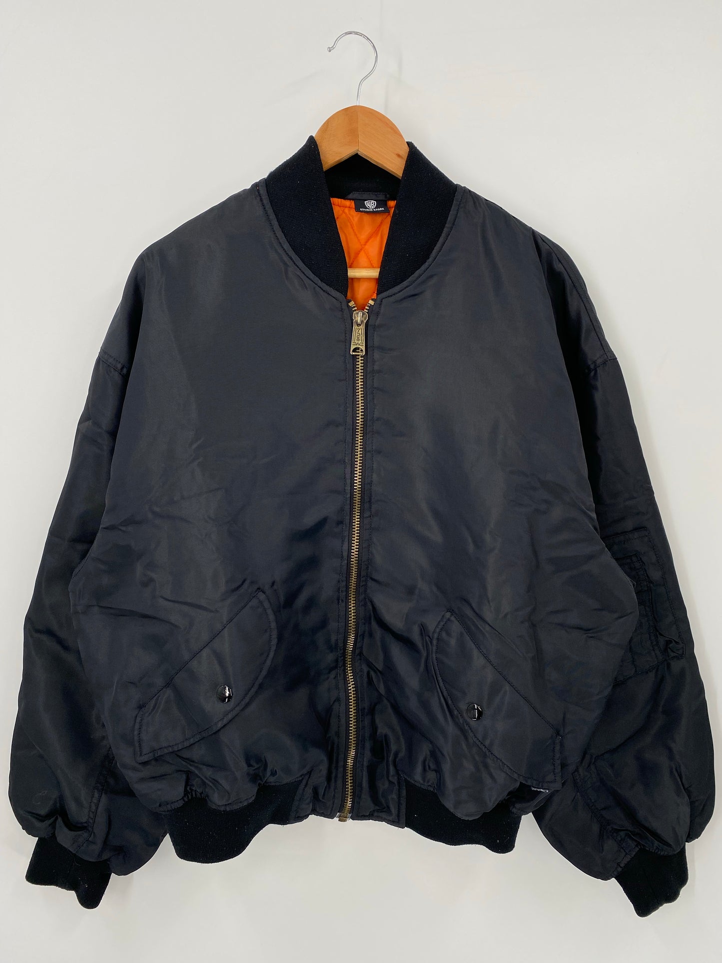 1996' LOONEY TUNES Size M Vintage Nylon Padded Outerwear / K4376