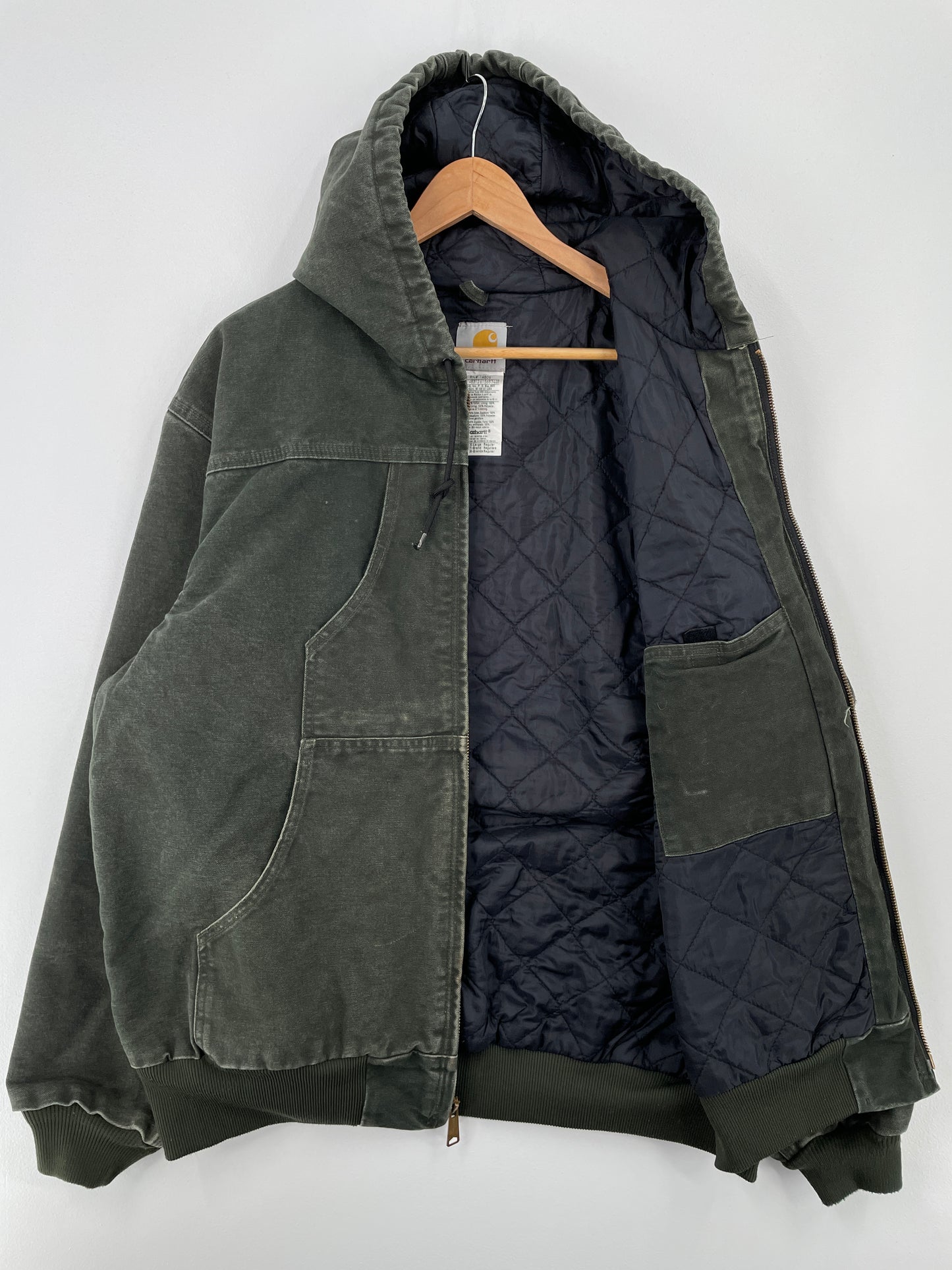 Vintage CARHARTT Size XL Hoodie Duck Jacket / A8735