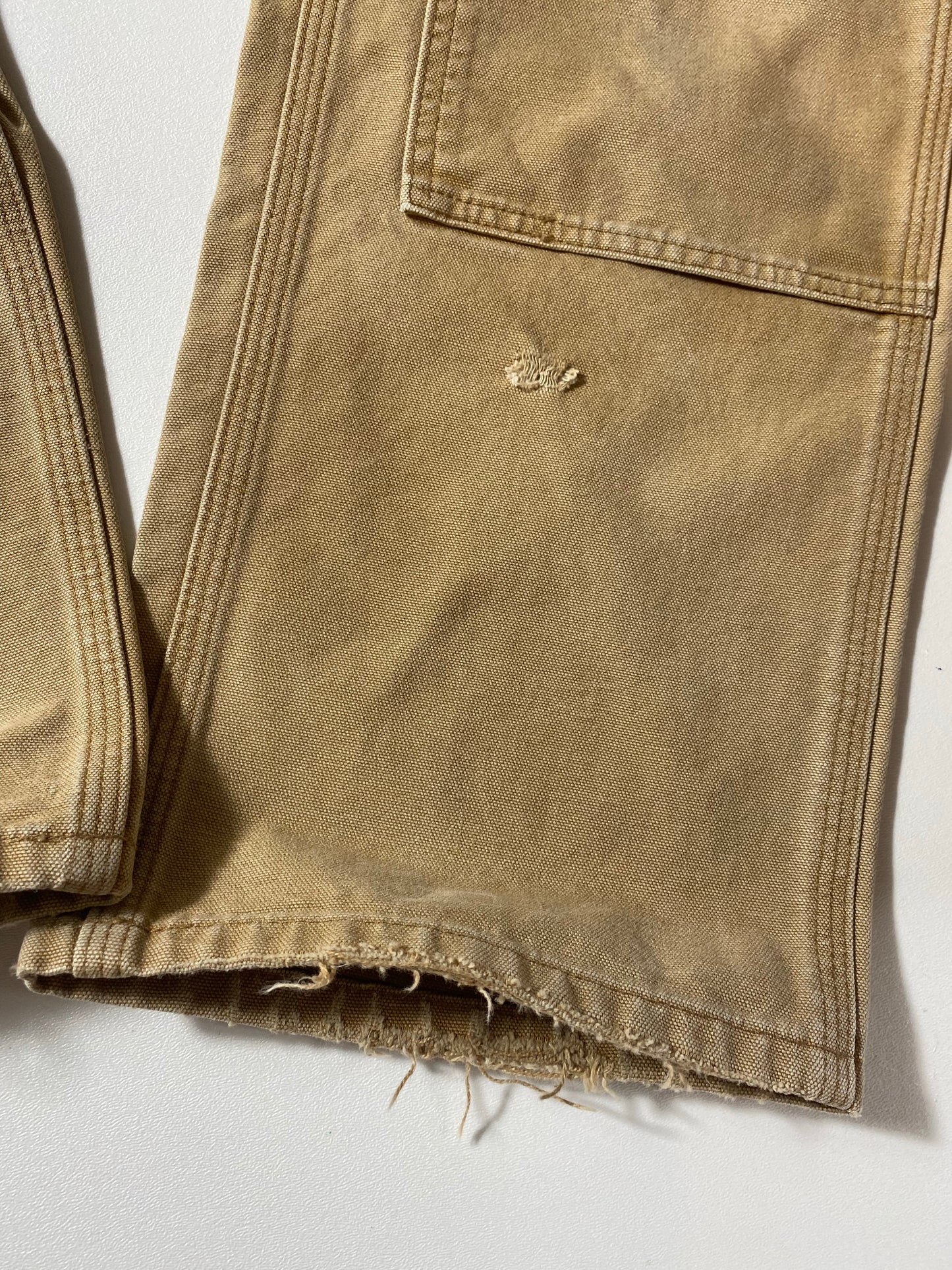 Vintage CARHARTT Size W30xL28.5 Double Knee Duck Pants / K9459