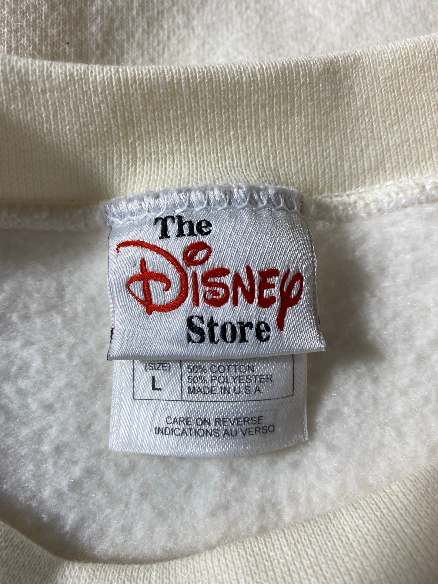 00’ DISNEY POOH Made in USA Size L Vintage Sweat-Shirt /k5430