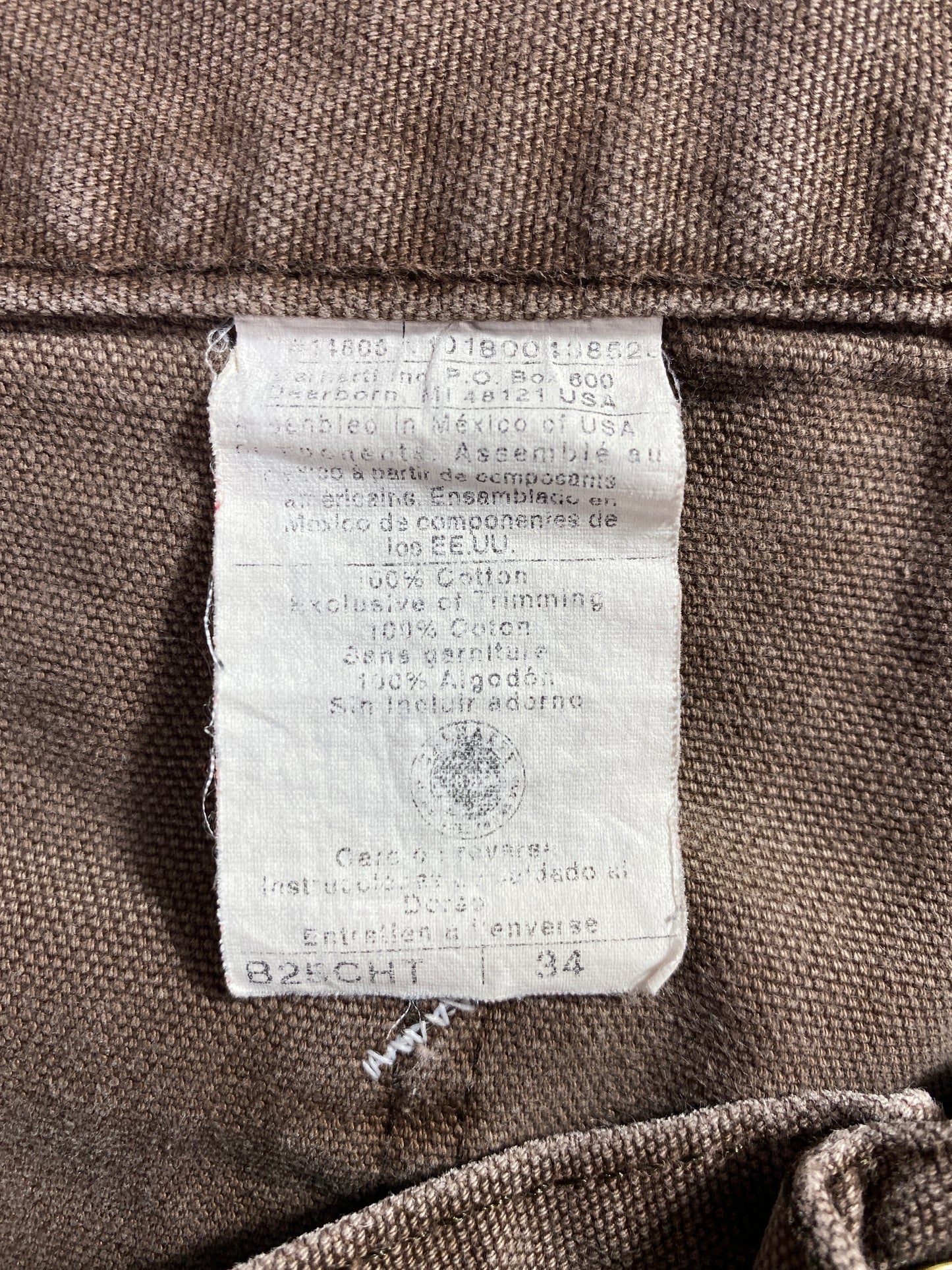 Vintage CARHARTT Size W32xL8 Duck Shorts / A5938