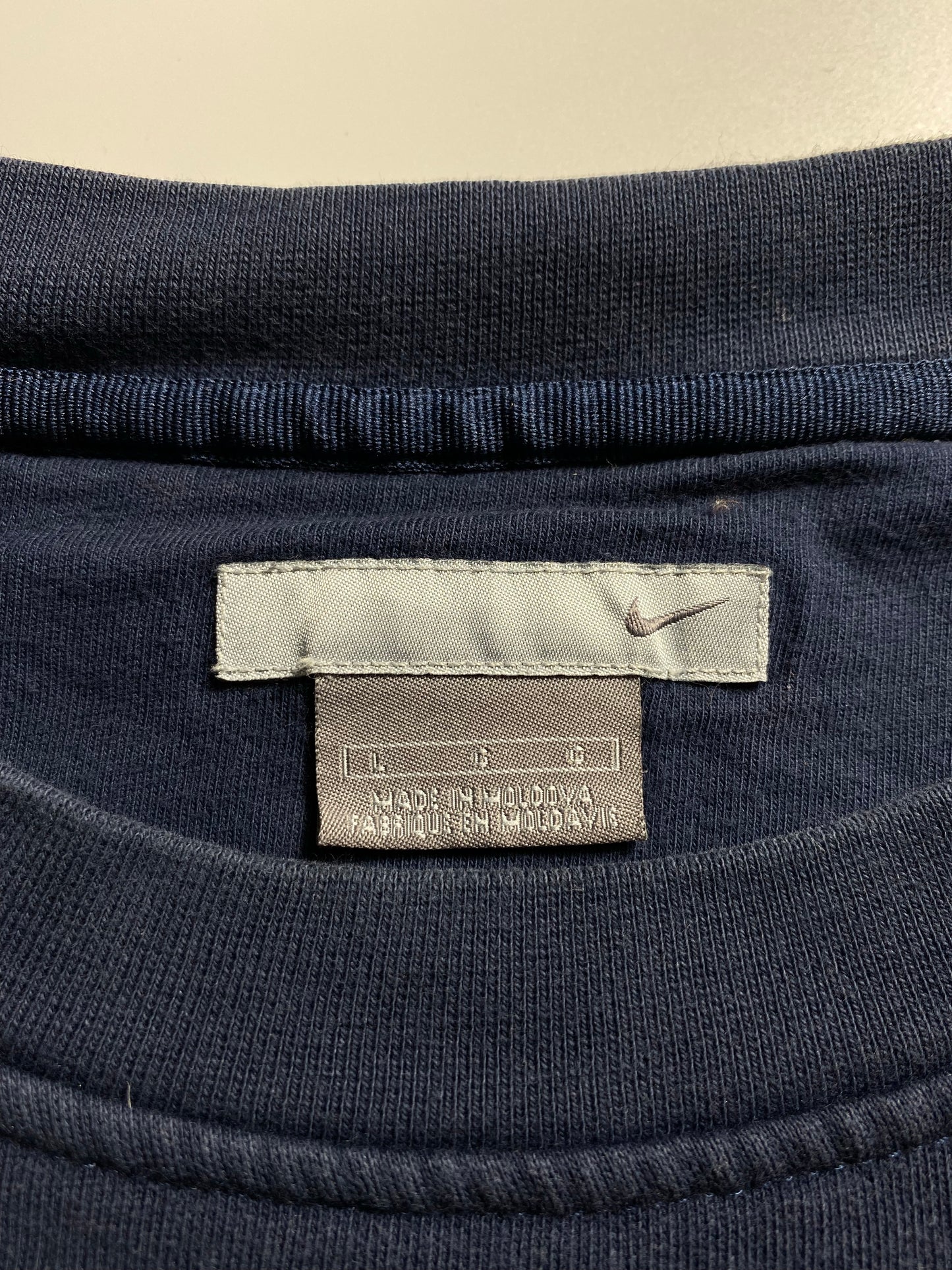 00' NIKE MINI SWOOSH Size L Vintage Sweat-shirt / K6173