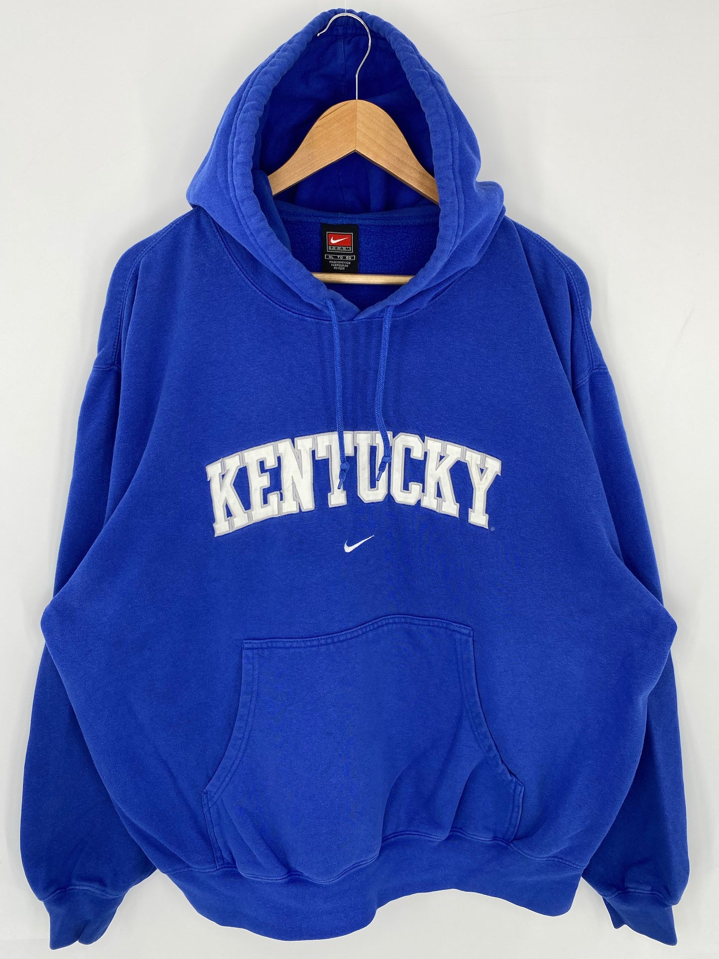 00' NIKE KENTUCKY Size XL Vintage Hoodie Sweat-shirt / K8682