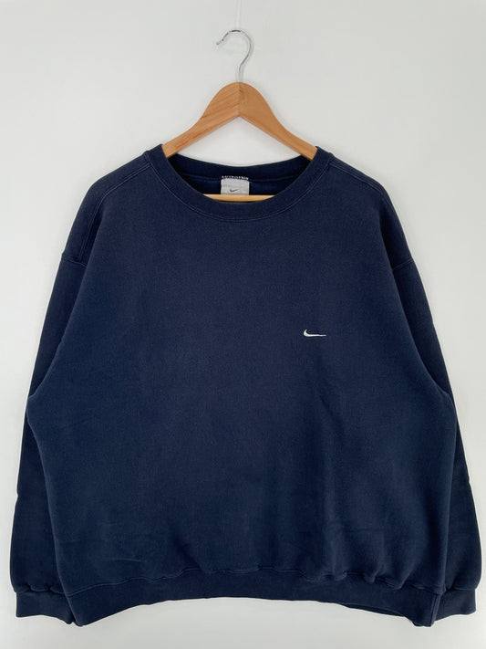 90’s NIKE MINI SWOOSH Size XXL Vintage Sweat-shirt / A9846