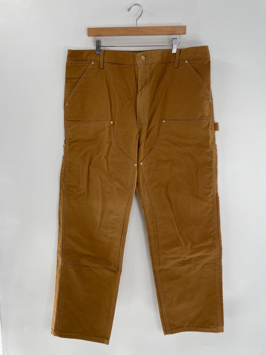 .90’s CARHARTT Made in USA Size W41xL31 Double Knee Duck Pants / E4203P