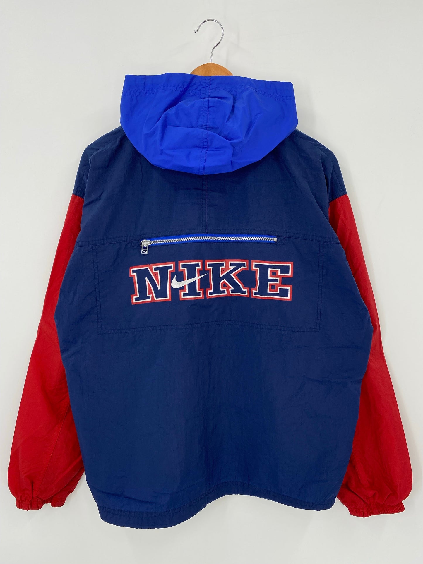 .90's NIKE Size Kids.XL Vintage Nylon Jacket / A9279