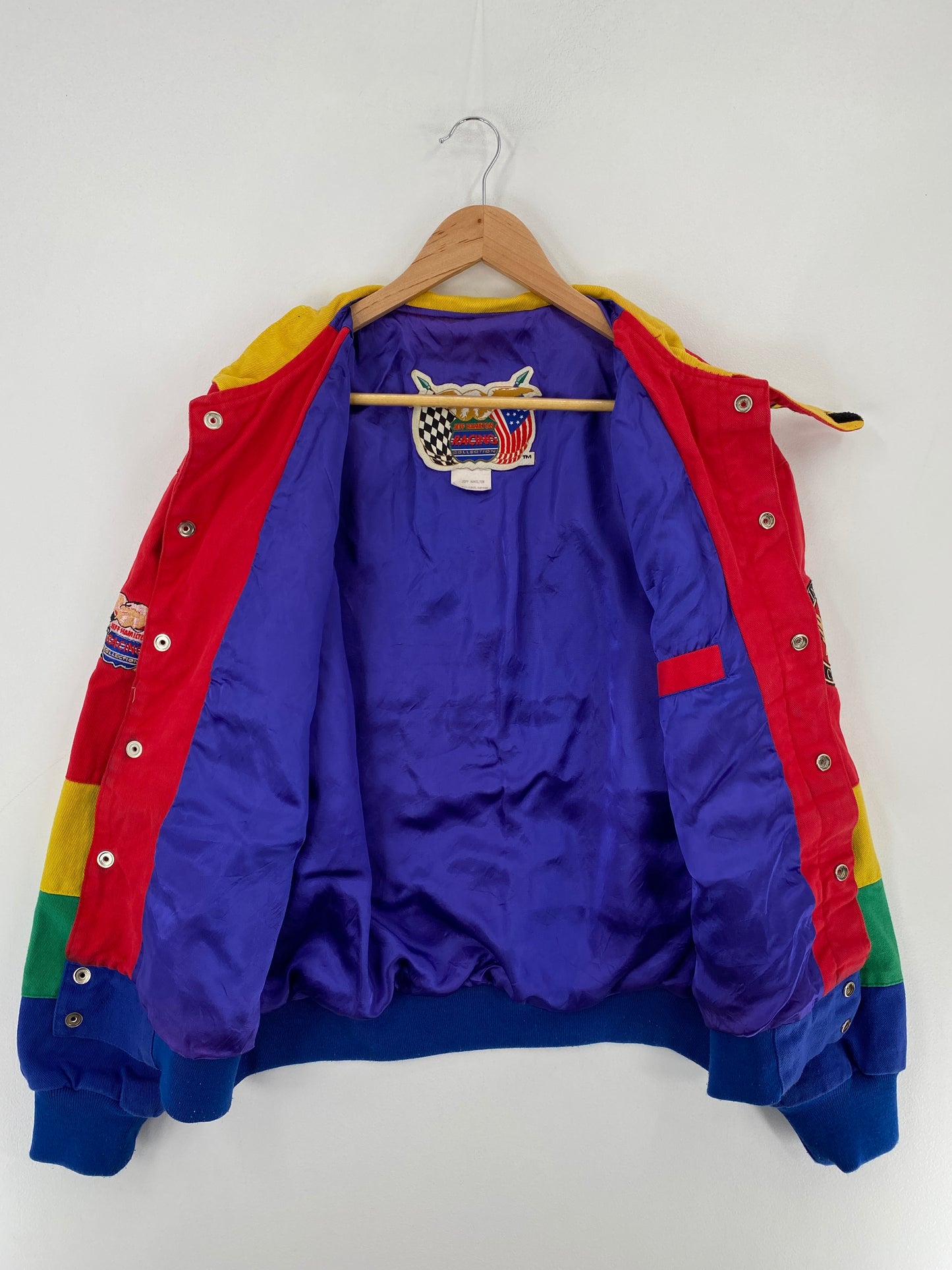 .Vintage DUPONT Size L Racing Jacket / E4918J