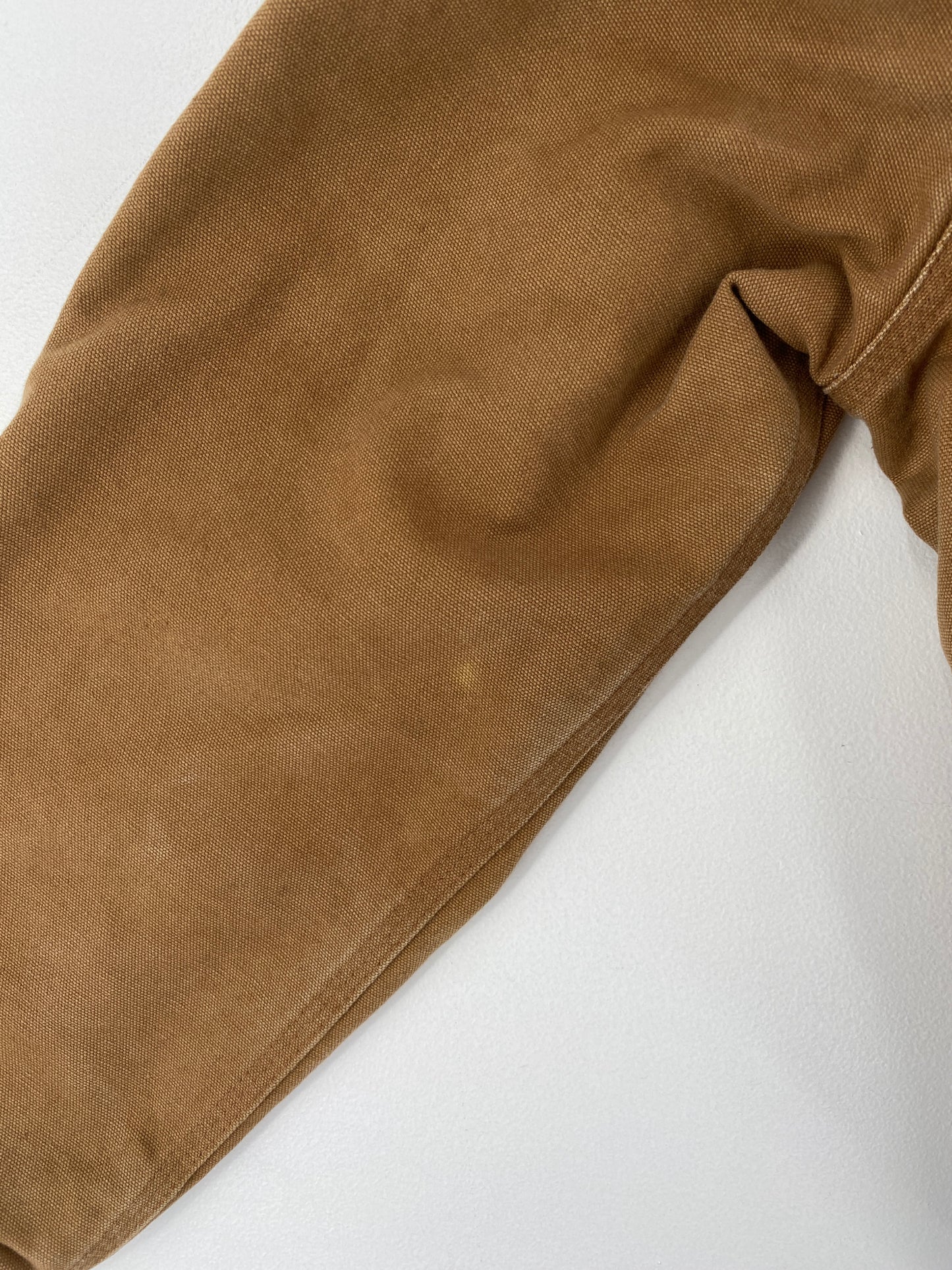 90's CARHARTT Made in USA Size Approx M Zip-Up Duck Jacket / E5897J