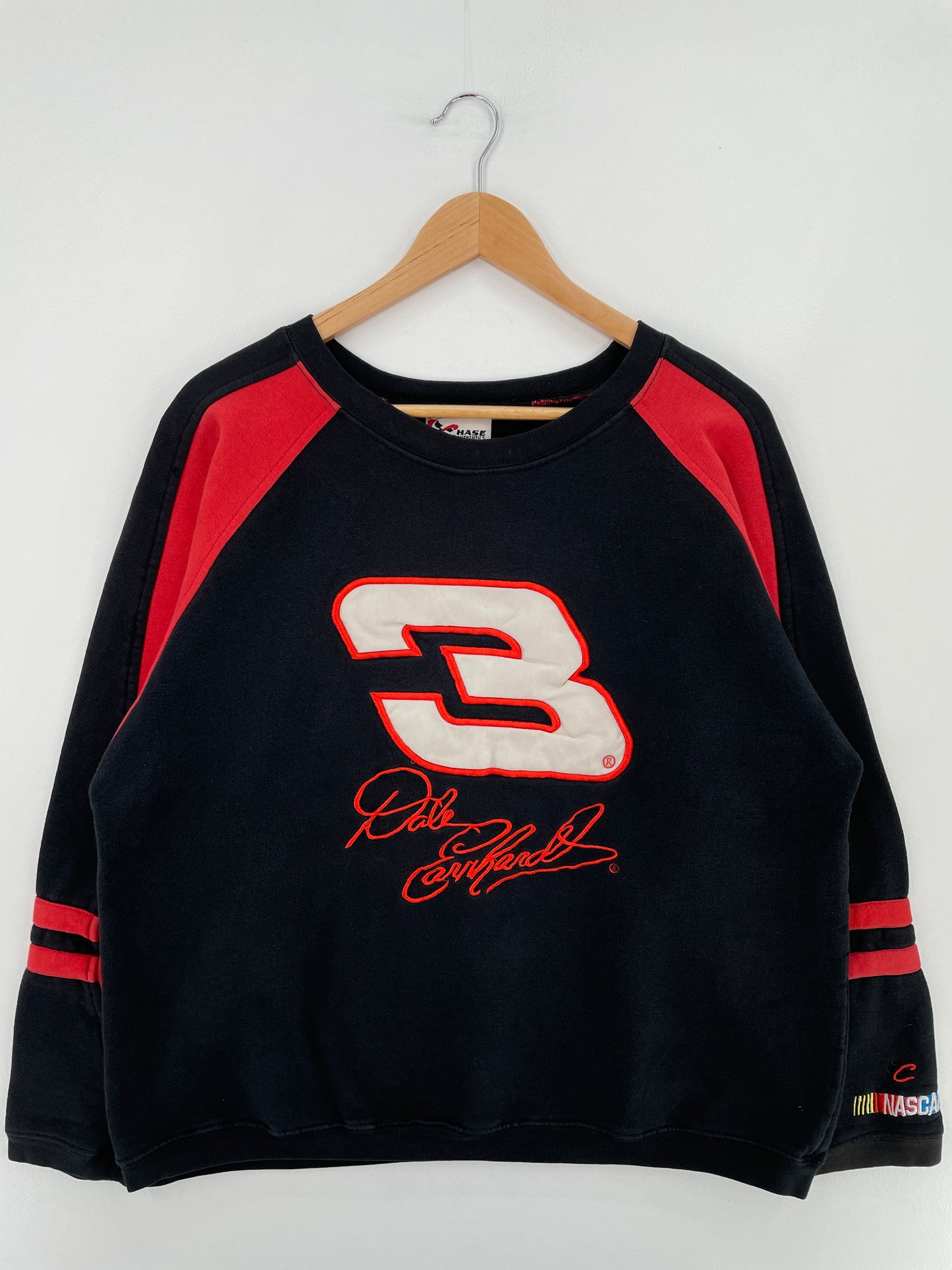 Vintage NASCAR DALE EARNHARDT Size M Racing Sweat- Shirt / E2042