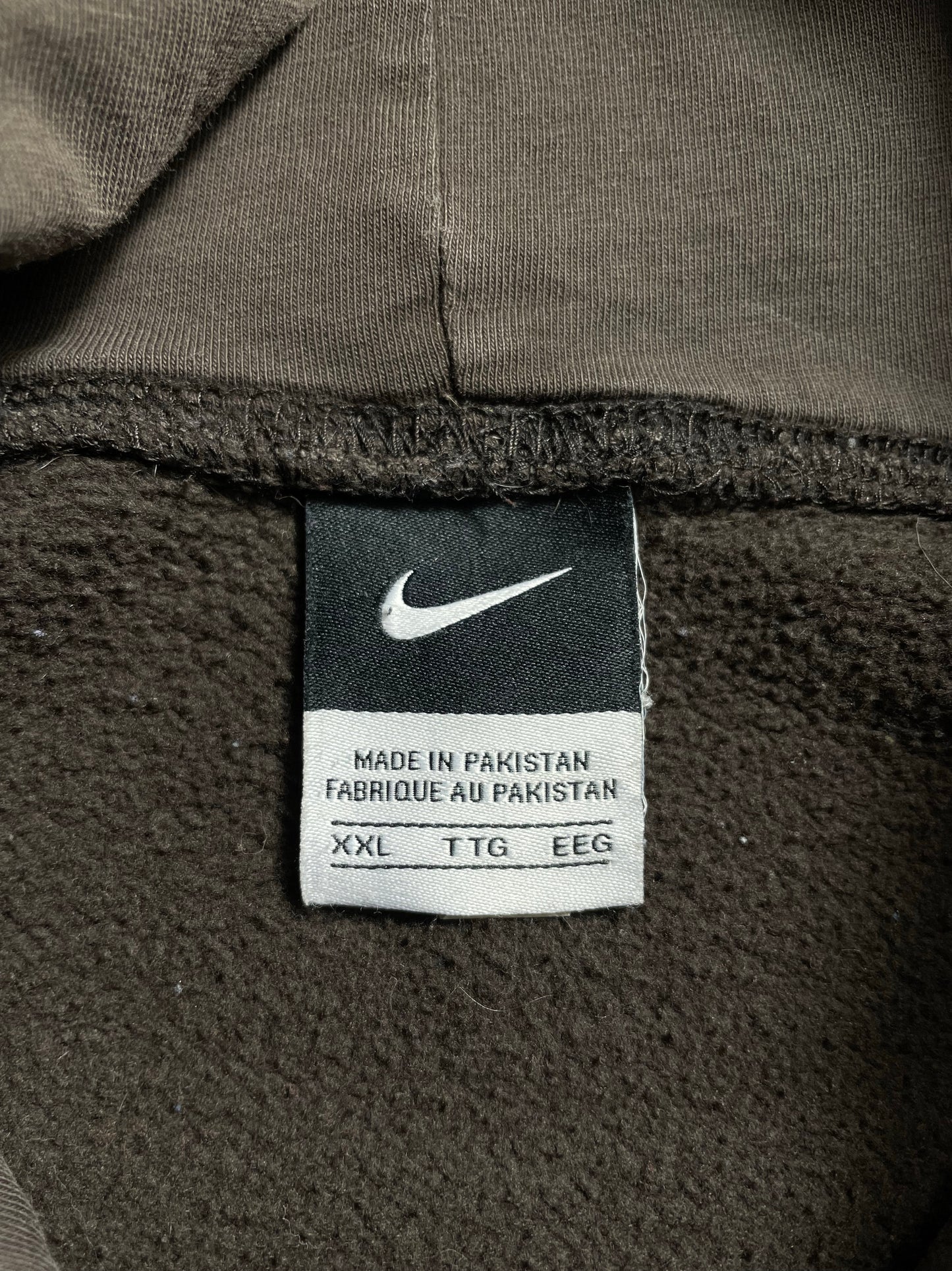 00’ NIKE MINI SWOOSH Size XXL Vintage Hoodie Sweat-shirt / K9005