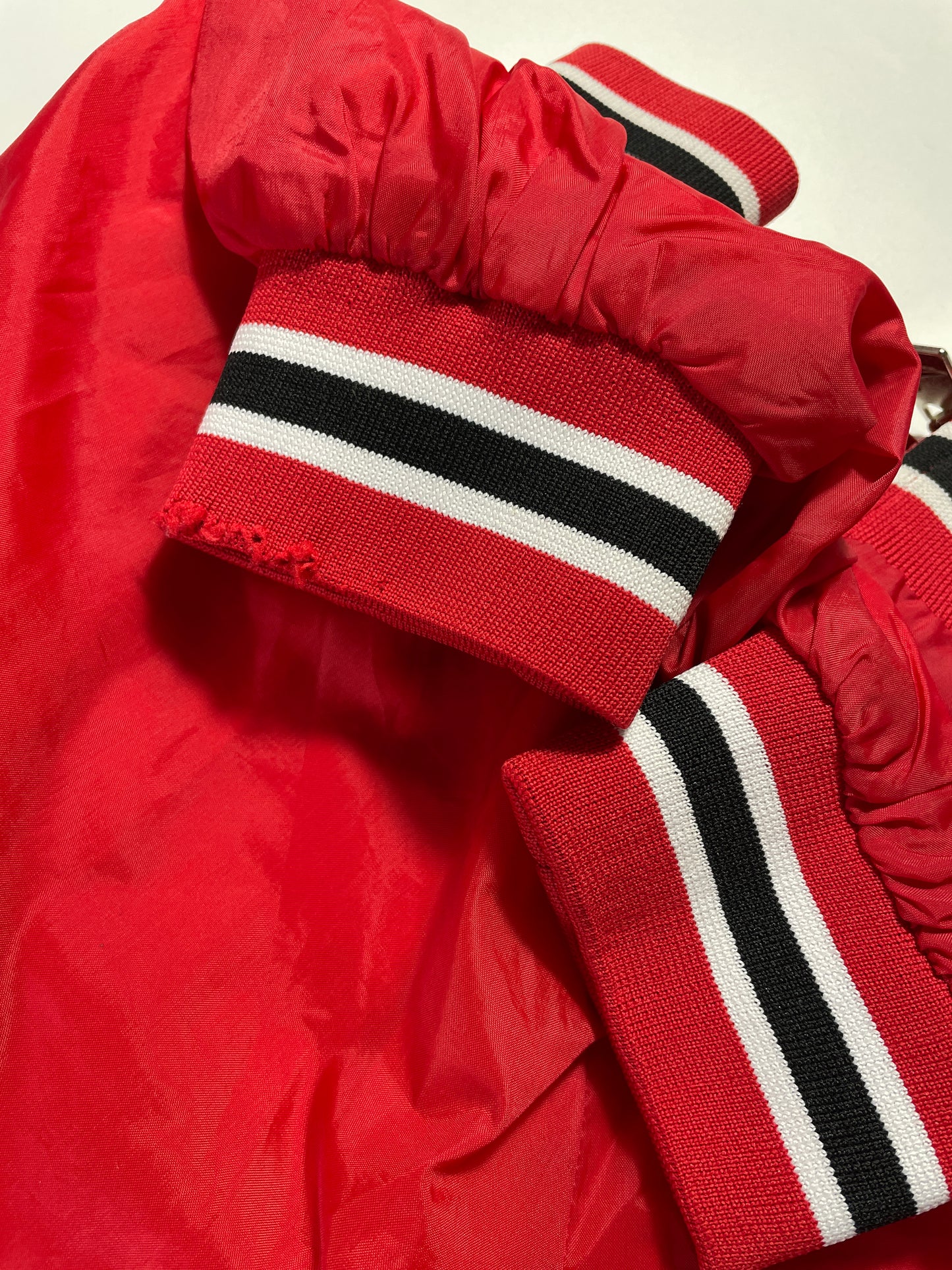 90’s CHICAGO BULLS Size XXL NBA Nylon Jacket / A9553