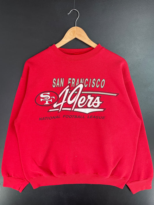 90’s SAN FRANCISCO 49ERS Size Approx.M NFL Sweat-shirt / E107