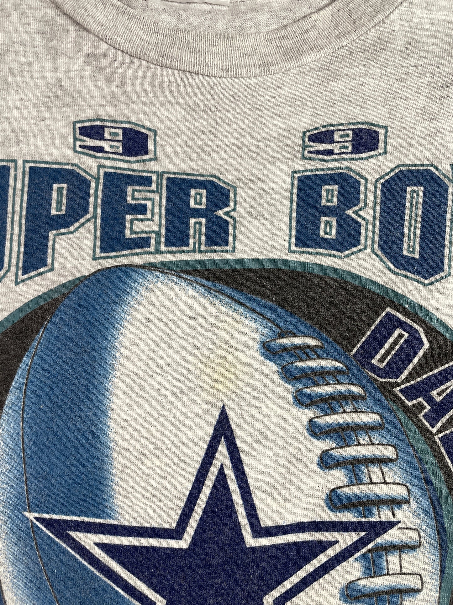 1992 STARTER x DALLAS COWBOYS Made in USA Size L Vintage NFL T-shirt / E6421T