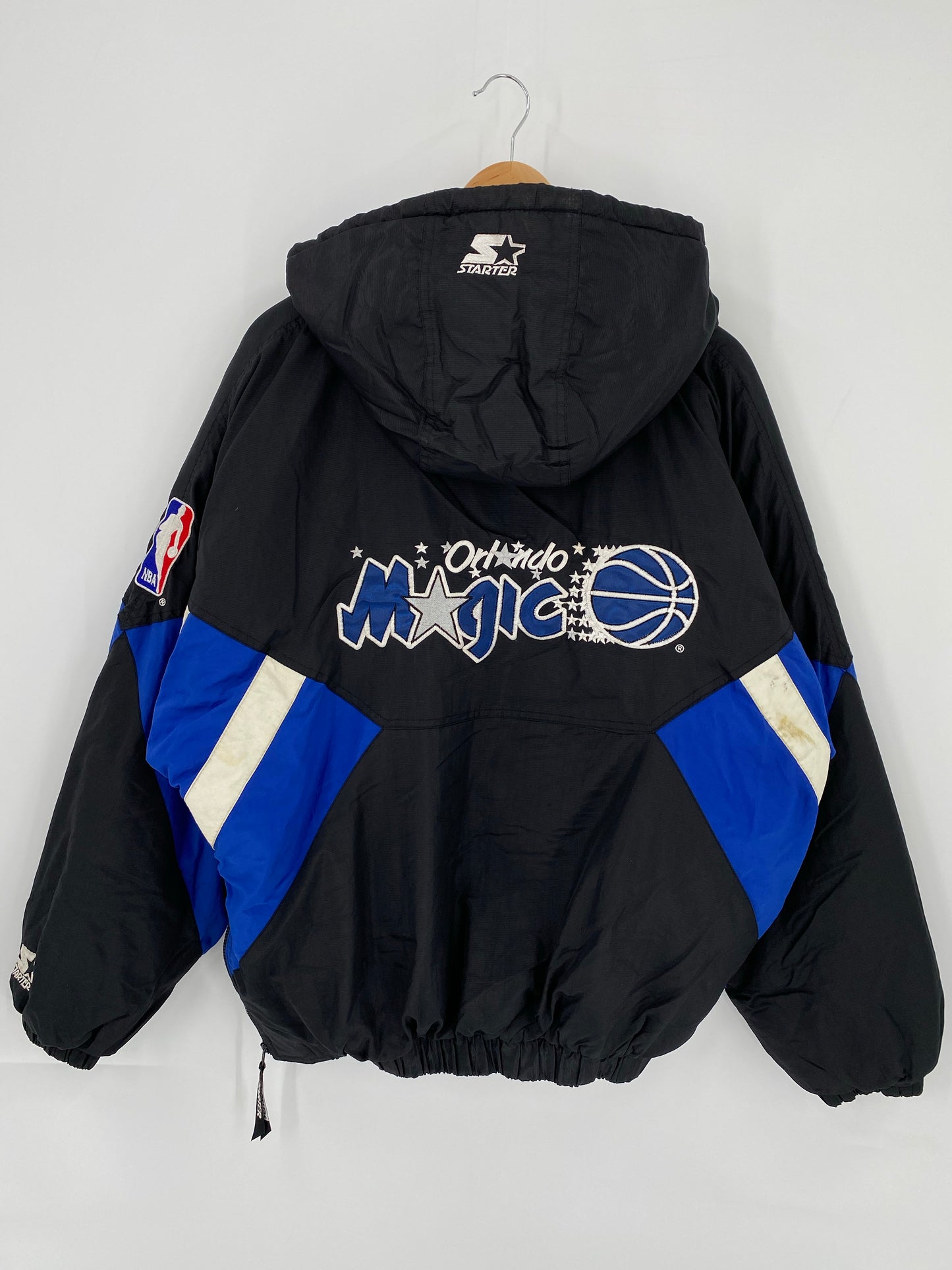 90's STARTER ORLANDO MAGIC Size L Vintage NBA Nylon Jacket / K5628