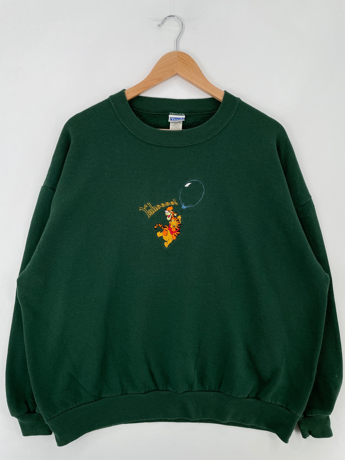 00' DISNEY WINNIE THE POOH Made in USA Size XXL Vintage Sweat Shirt / E4122S