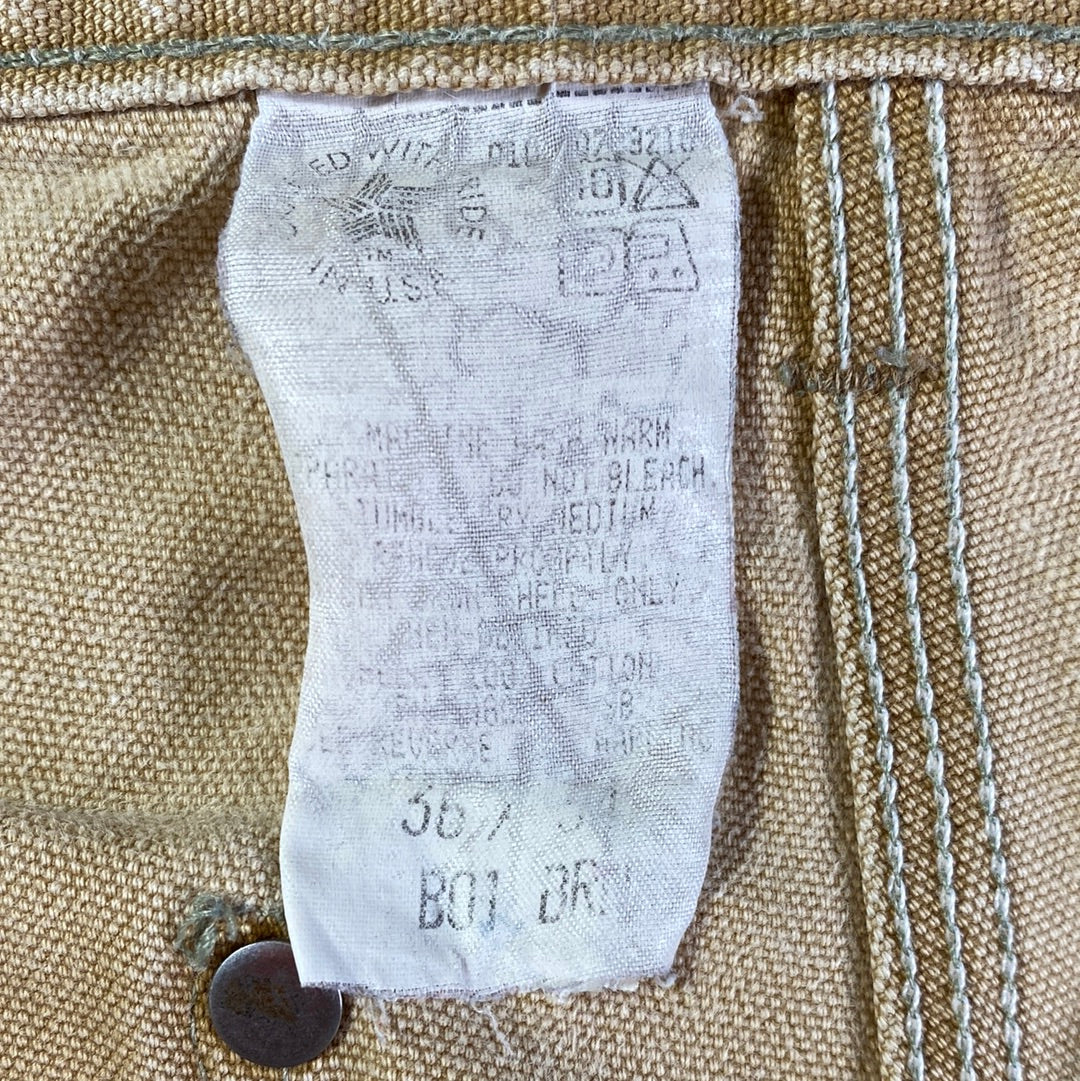 90’s CARHARTT Made in USA Size W34xL32 Double Knee Pants / A7563