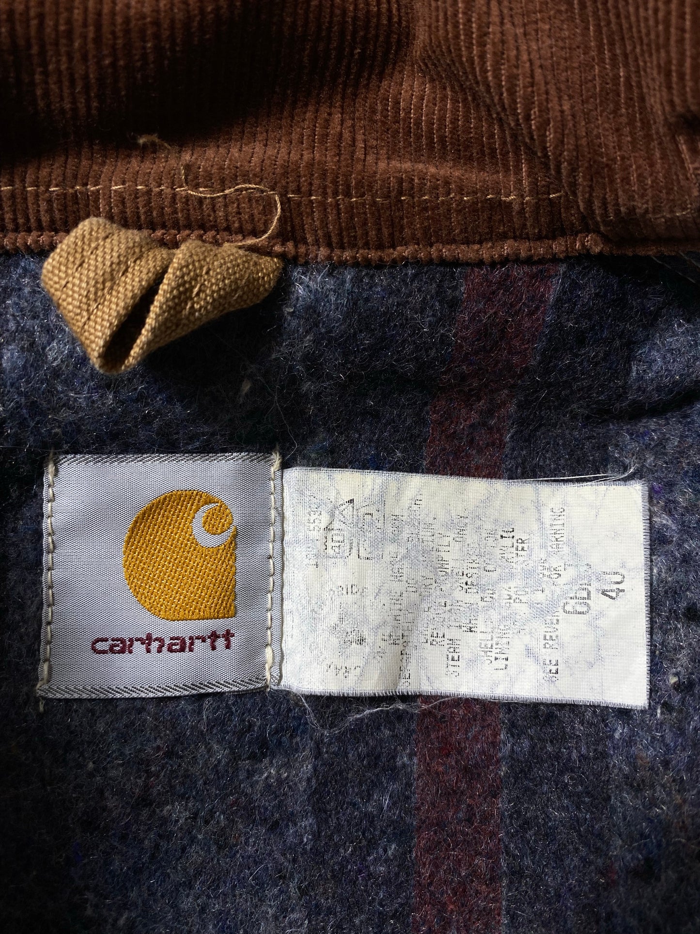 90’s CARHARRT Made in USA Size 40 Vintage Jacket/ K7853