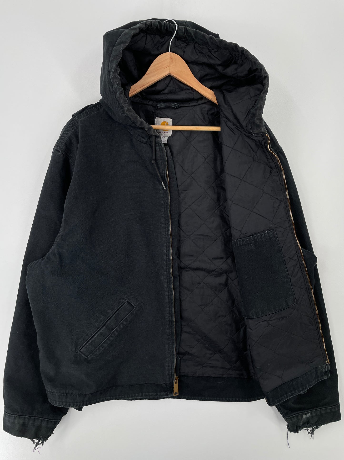 Vintage CARHARTT Size XXL Hoodie Duck Jacket / A9647