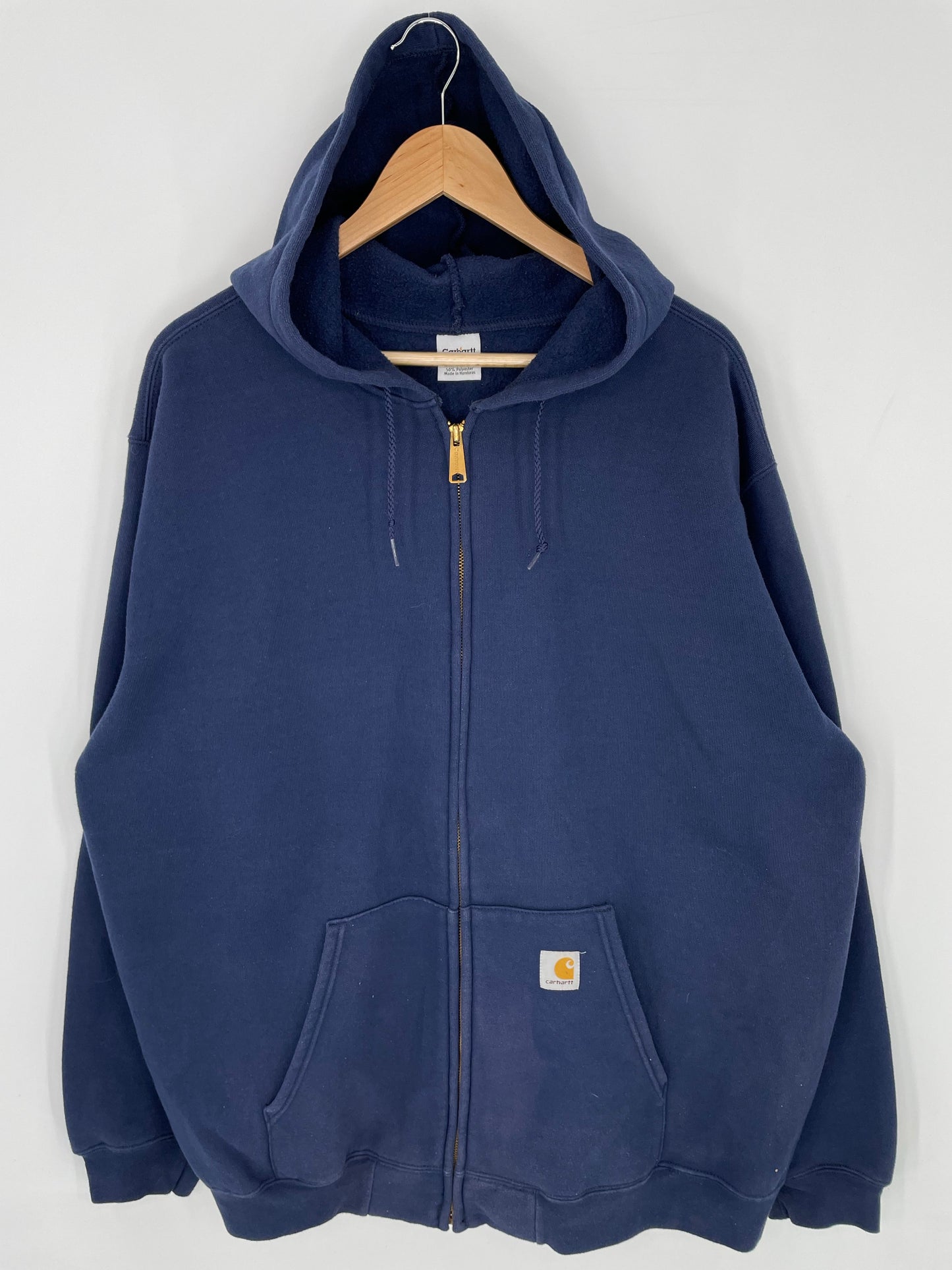 .Vintage CARHARTT Size XXL Zip-up Hoodie Sweat-Shirt / A6852