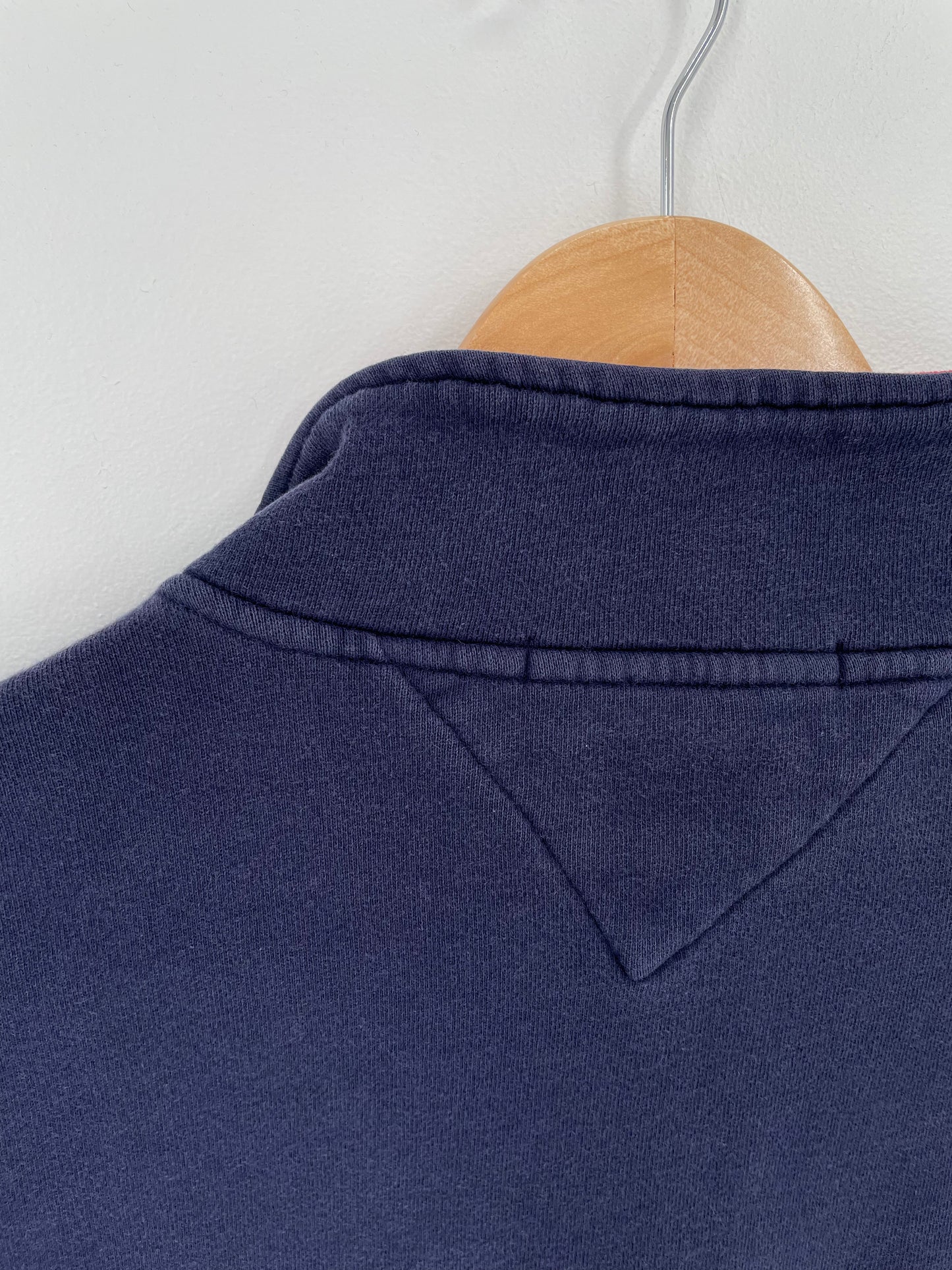 90’s TOMMY HILFIGER Size L Half Zip-up Sweat-shirt / A2034