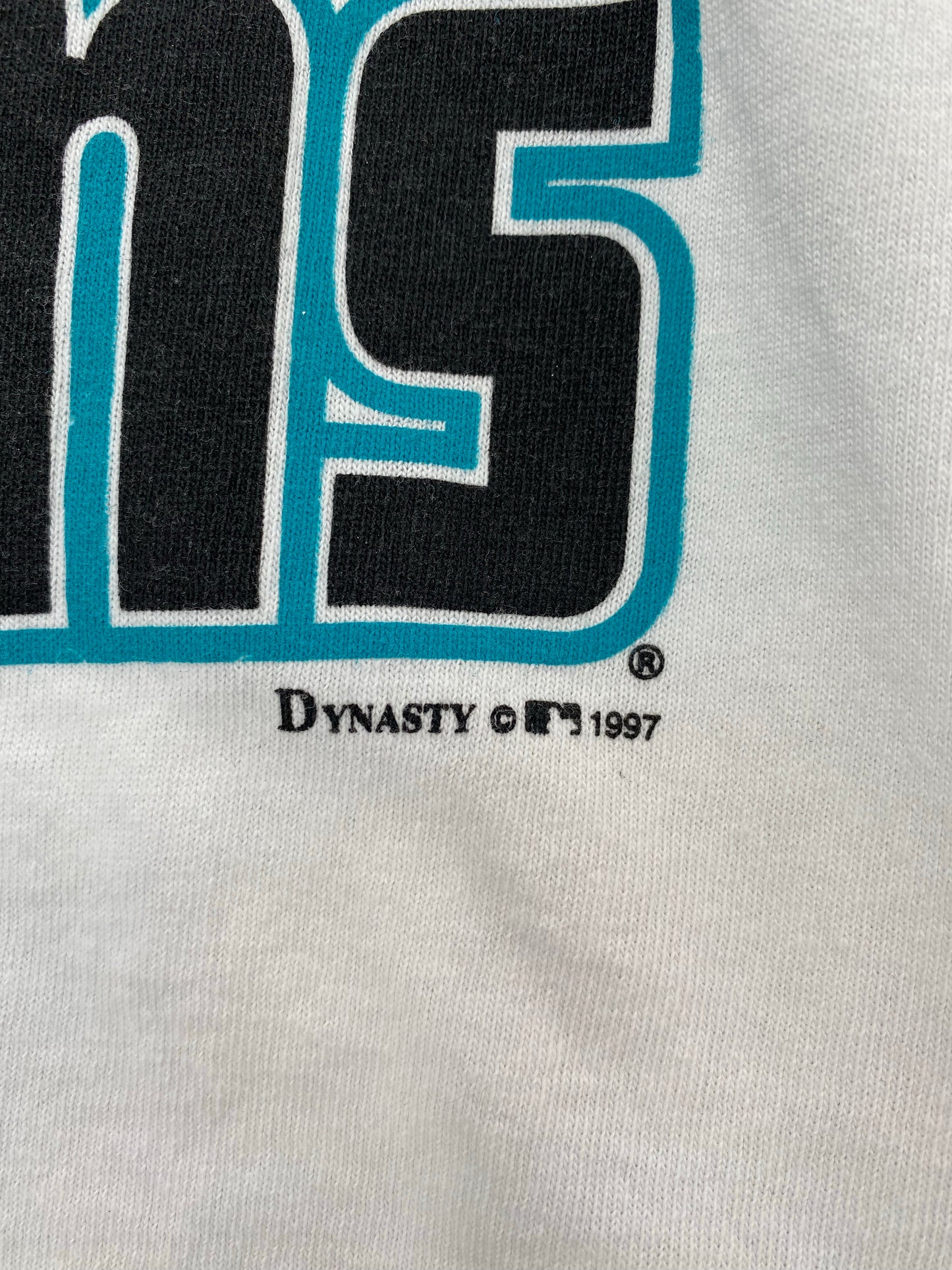 1997' FLORIDA MARLINS Size L Vintage T-shirt/ K7793