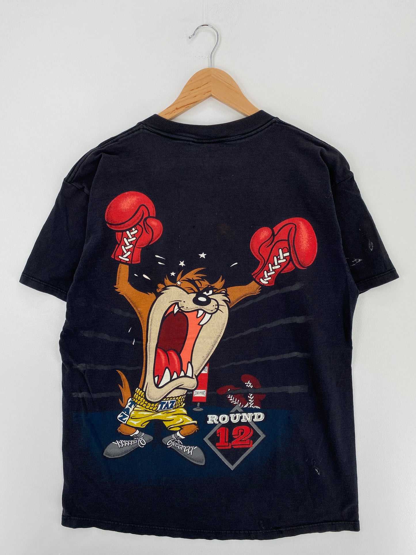 1993 LOONEY TUNES TAZ Size L Vintage T-Shirt / A4591