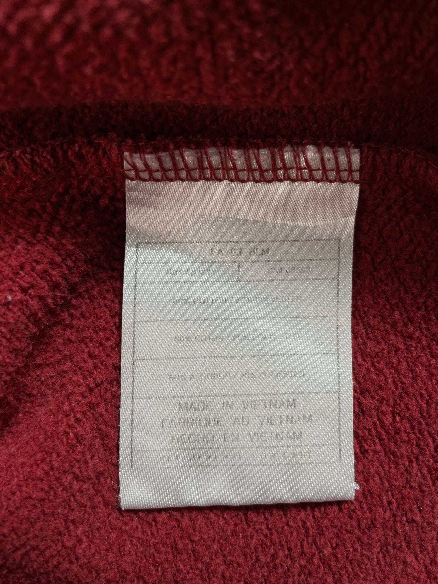 00' NIKE x INDIANA HOOSIERS Size XXL Vintage College Sweat-Shirt / E5573S