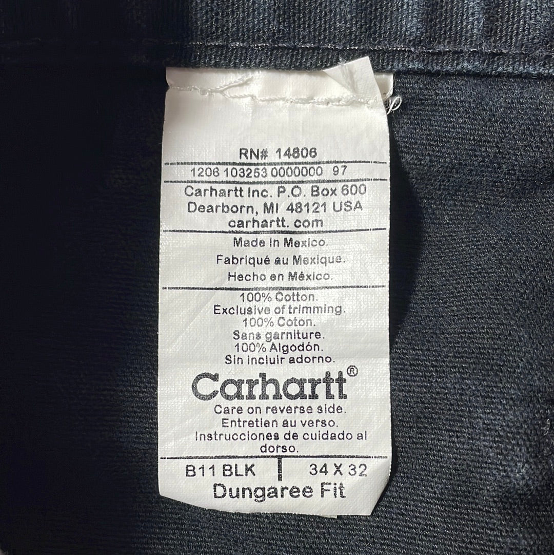 Vintage CARHARTT Size W34xL30.5 Duck Pants / K8802