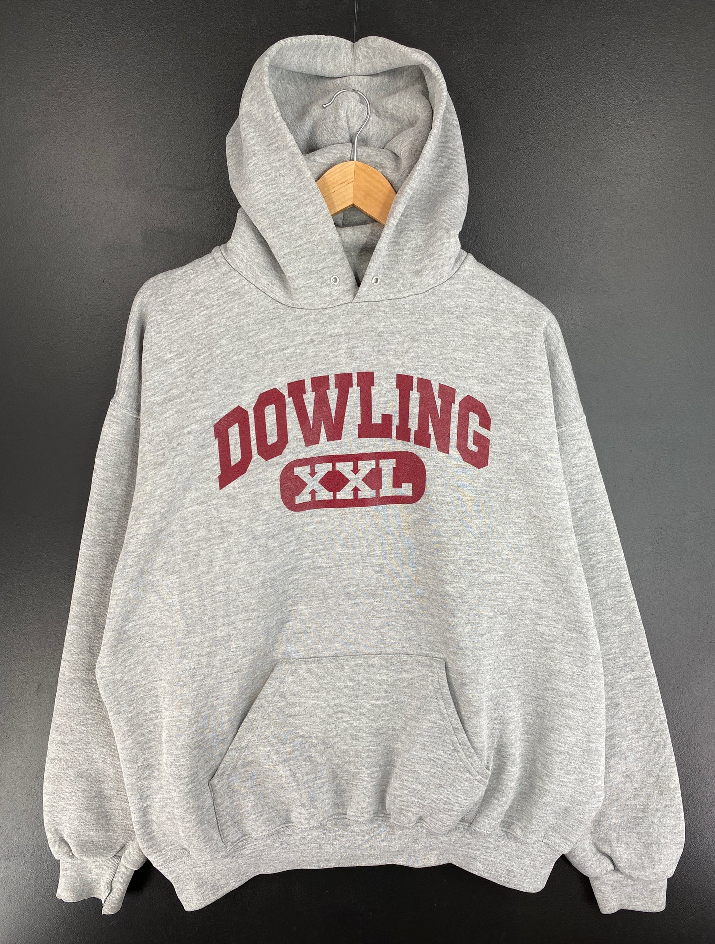 .90’s DOWLING Size XL Vintage College Hoodie Sweat-shirt / E4584S