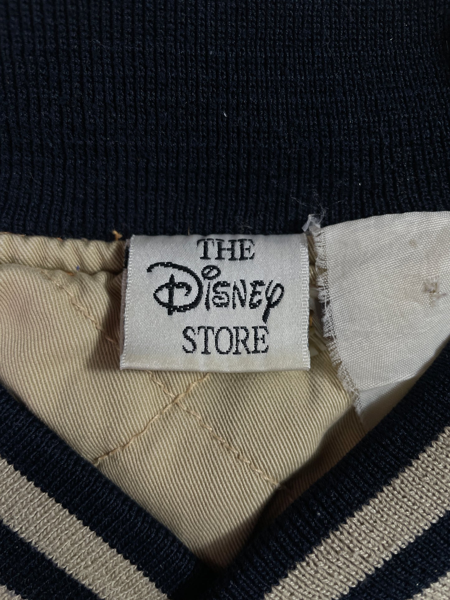 00' DISNEY MICKEY Size Approx.L Vintage Denim Jacket / E3273J