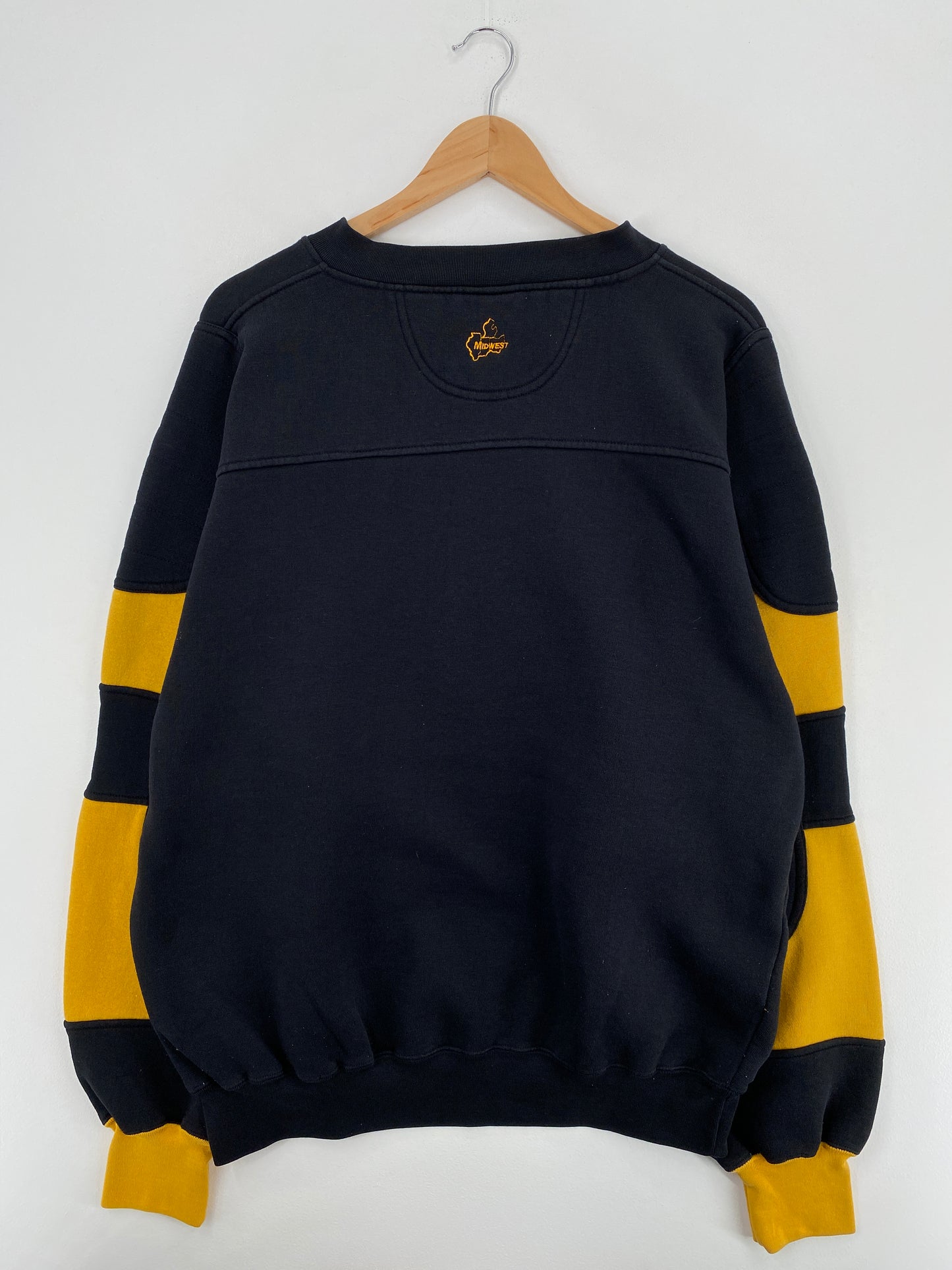 90's UNIVERSITY OF IOWA Size XL Vintage College Sweat - Shirt/ A5561