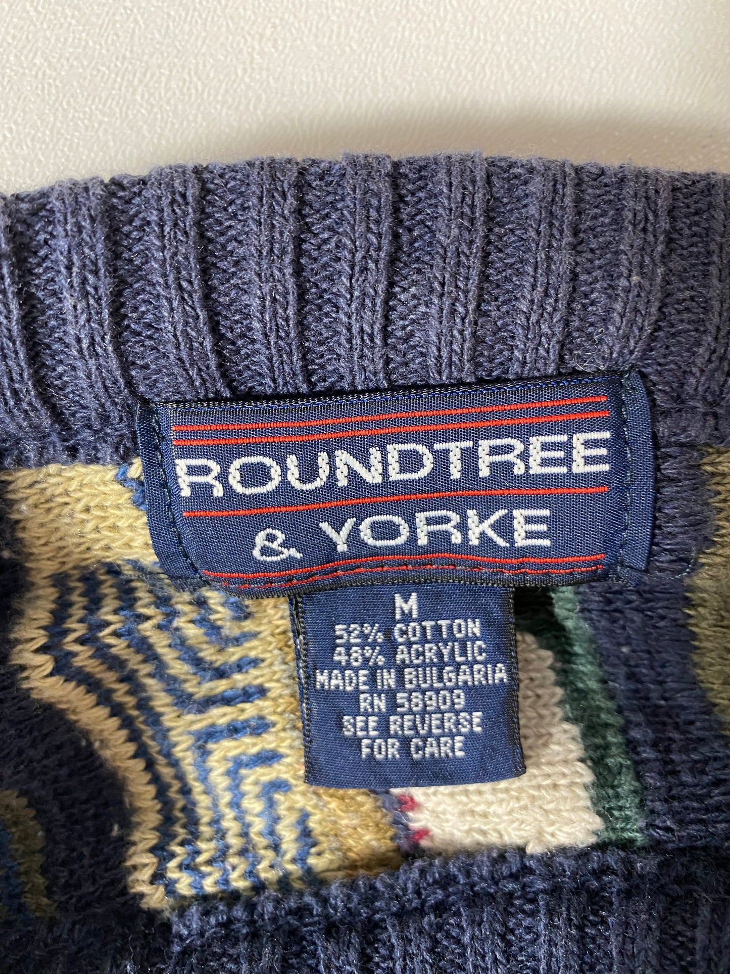 Vintage 3D COOGI- Style Size M Knit Sweater / K4228