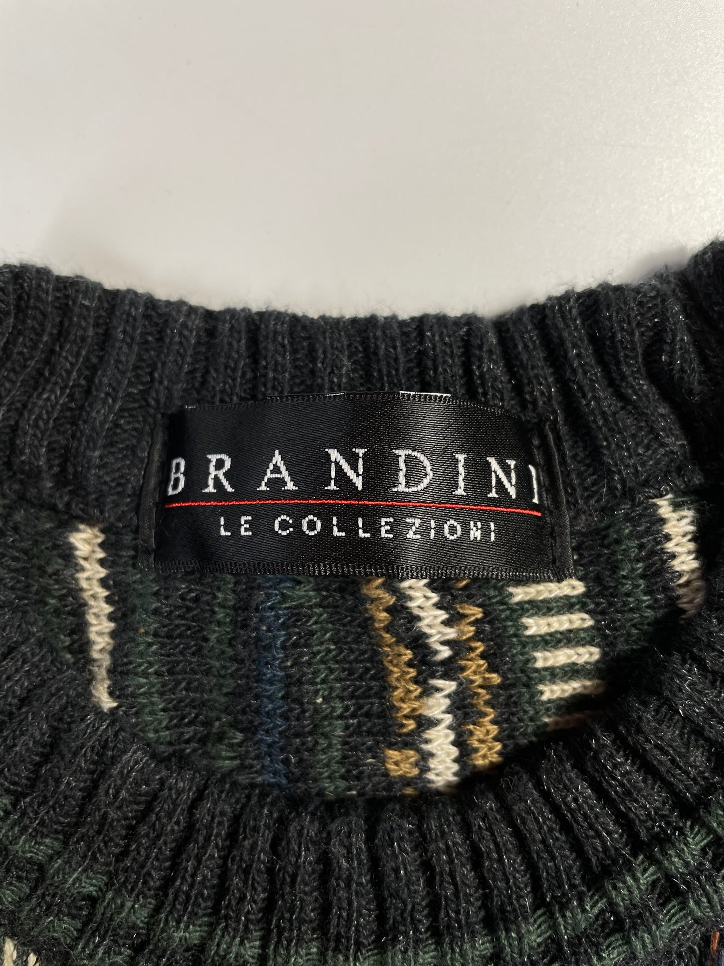 Vintage 3D COOGI- Style Size Approx.L Knit Sweater / A9703