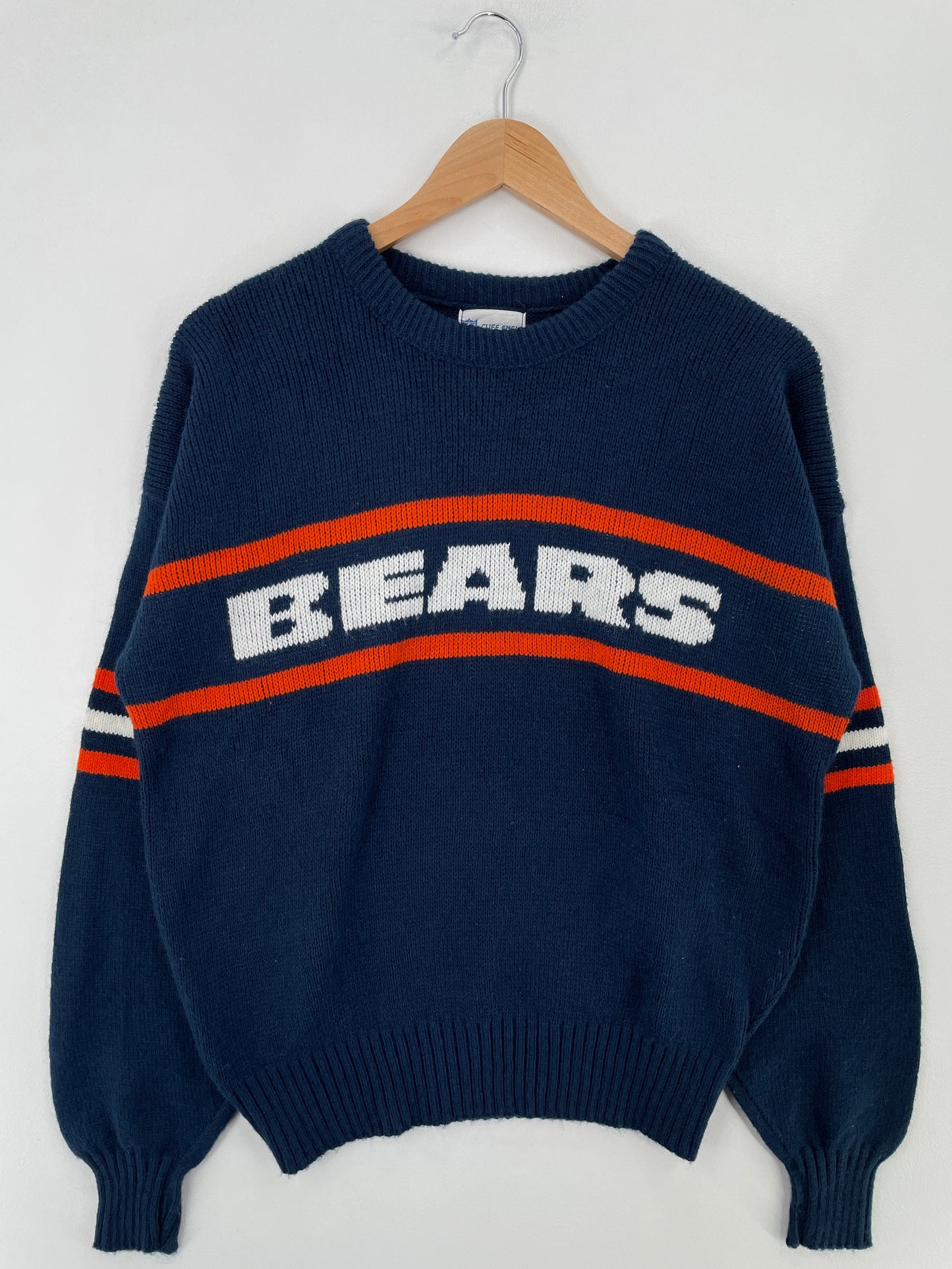 Vintage CHICAGO BEARS Size Approx.L Vintage NFL Knitwear / E4158K