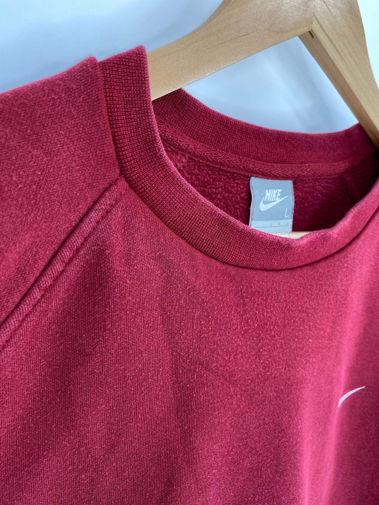 90's NIKE MINI SWOOSH Size L Vintage Sweat-shirt/ K5300