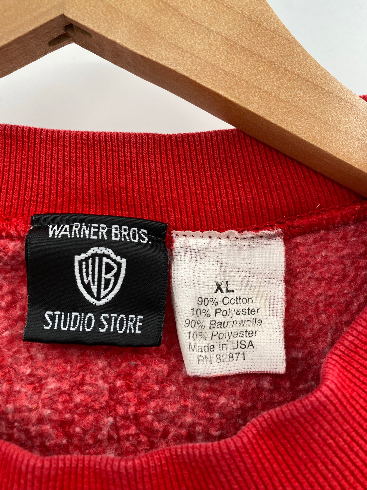 1995 LOONEY TUNES Made in USA Size XL Vintage Sweat-shirt / K7416