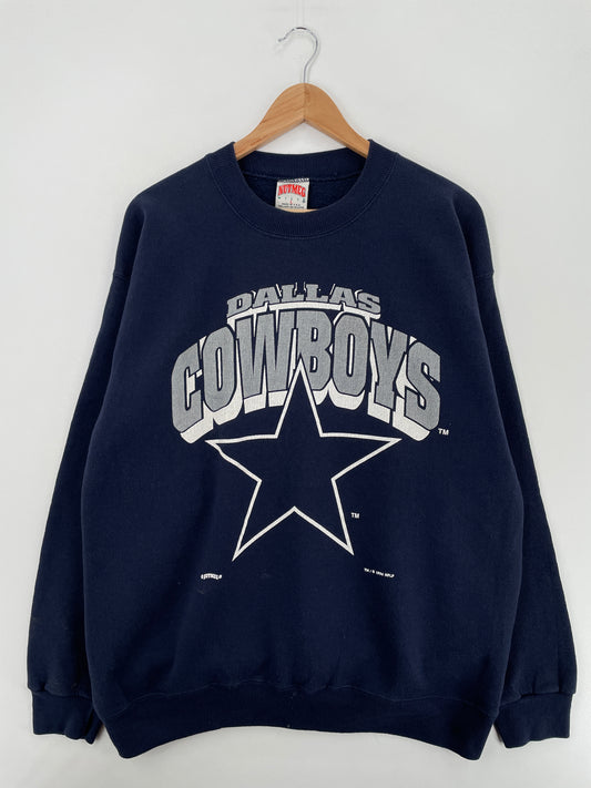 1994 DALLAS COWBOYS Made in USA Size L Vintage NFL Sweat-Shirt / A6135