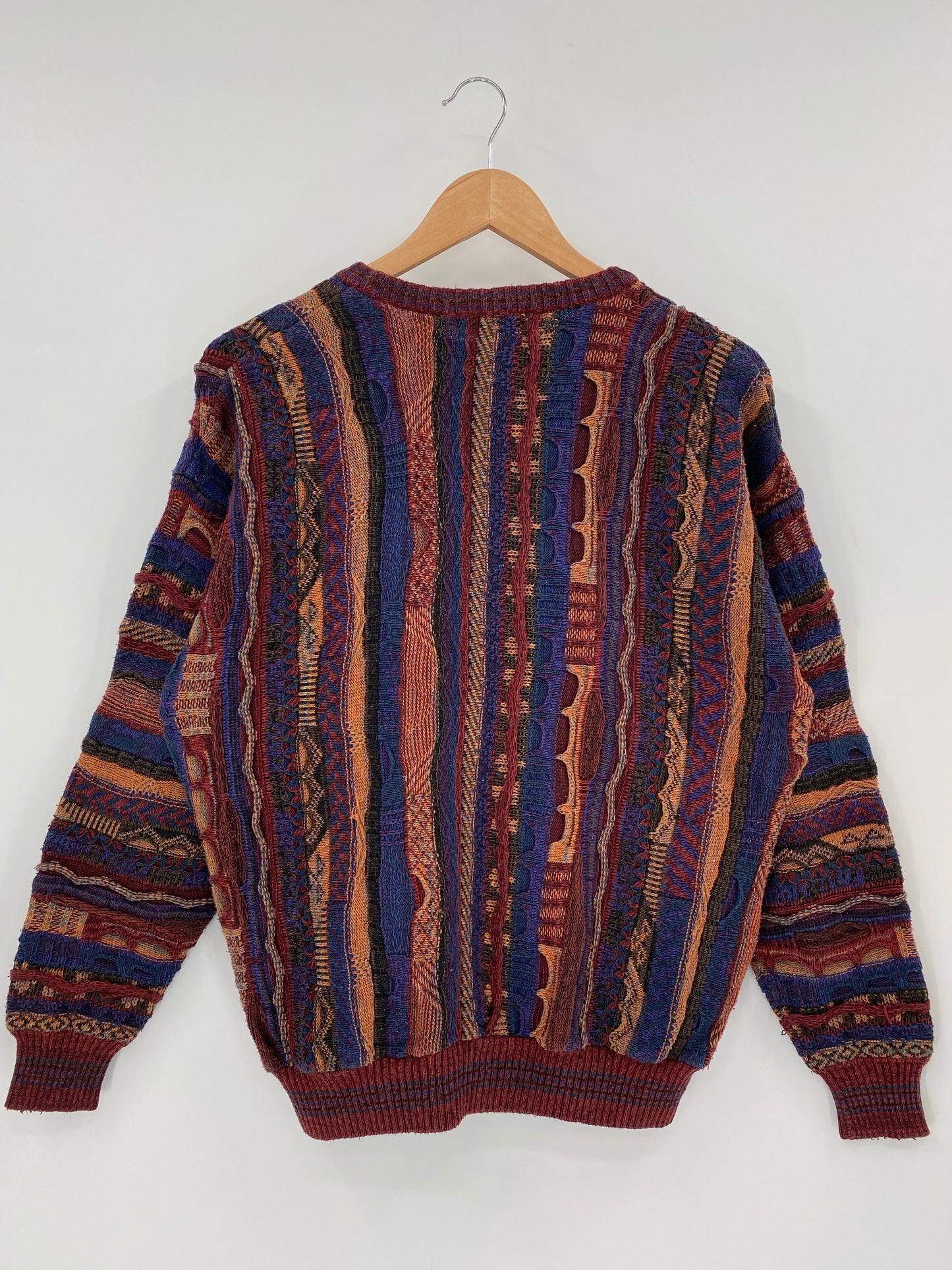 Vintage 3D COOGI- Style Approx. Size L Knit Sweater / K6989