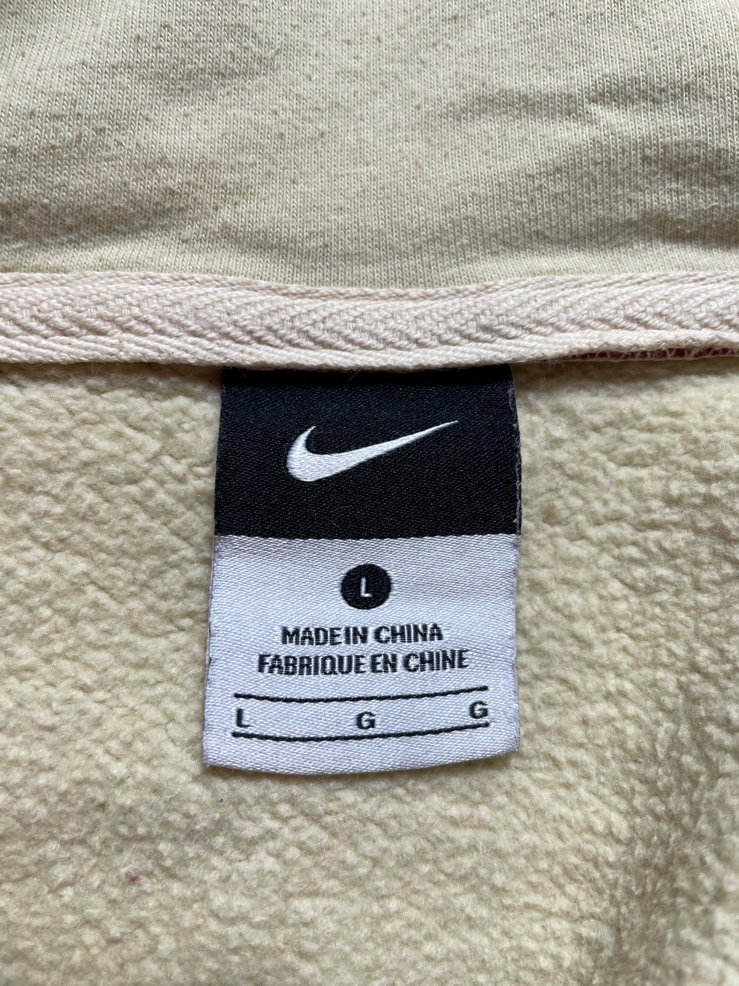 00' NIKE FLORIDA STATE FSU Size L Vintage Hoodie Sweat shirt / K5351