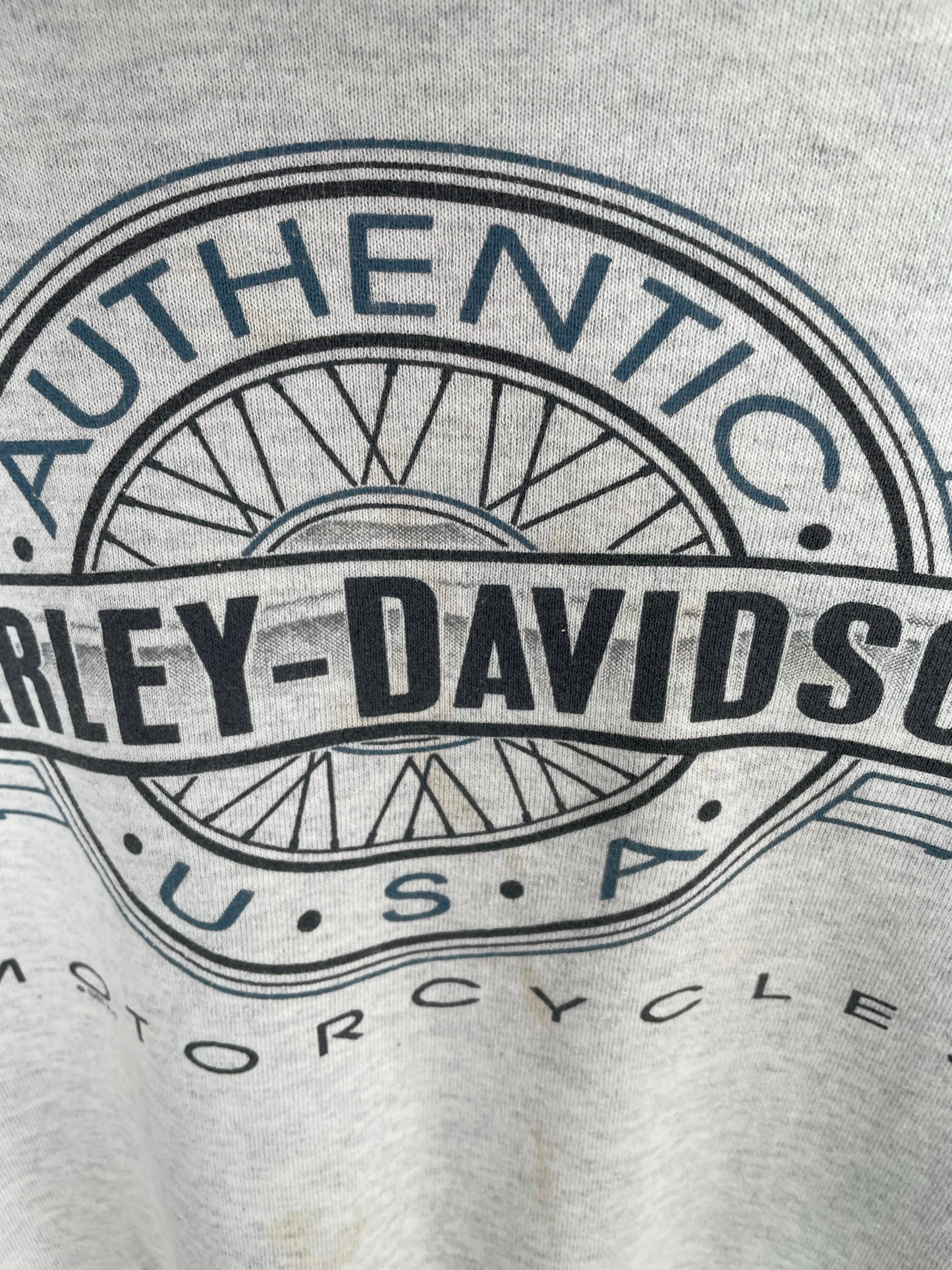 1995 HARLEY DAVIDSON Made in USA Size L Vintage Sweat-Shirt / K6320