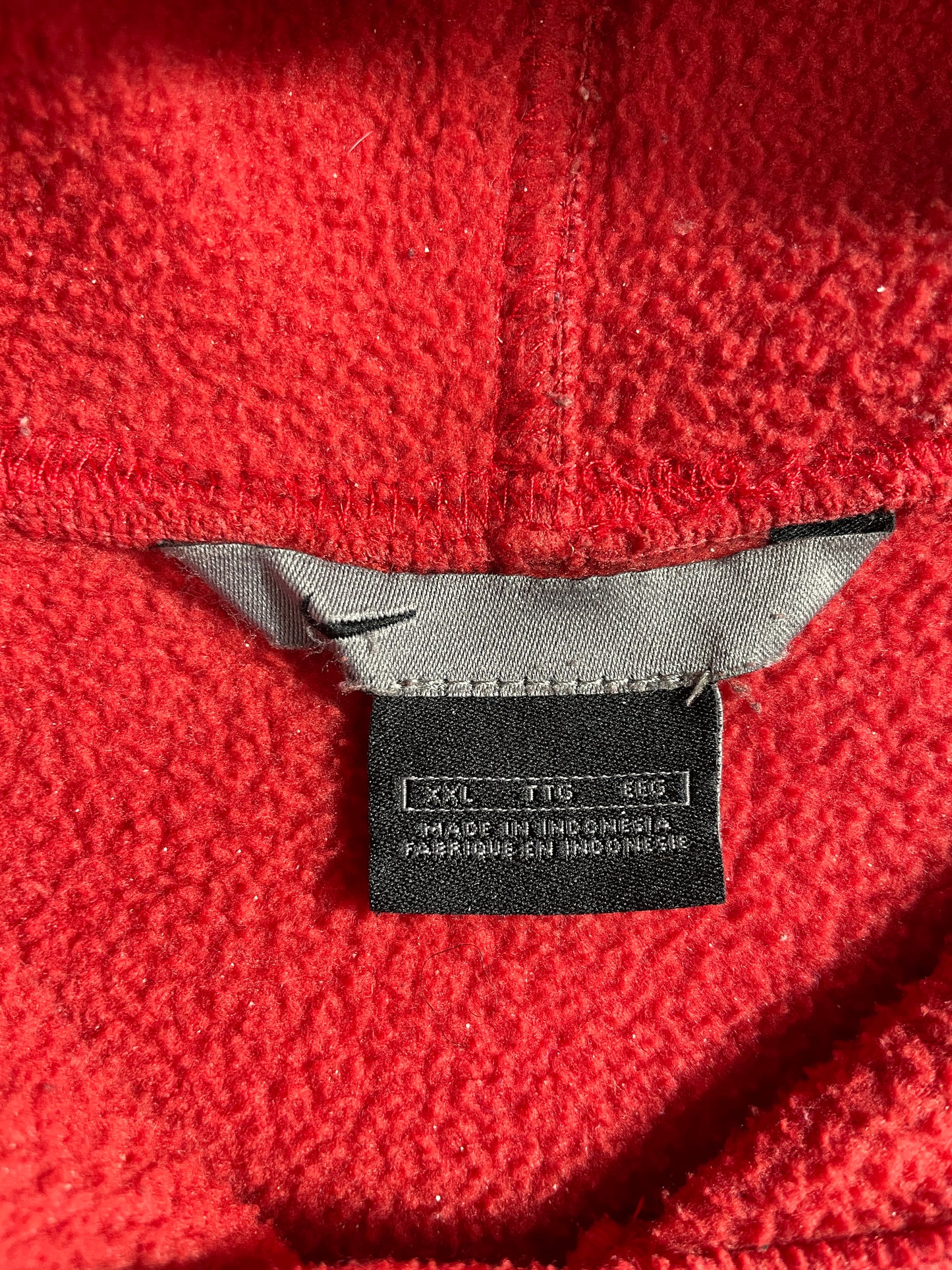 00’ NIKE Size XXL Vintage Hoodie Fleece / E3012S