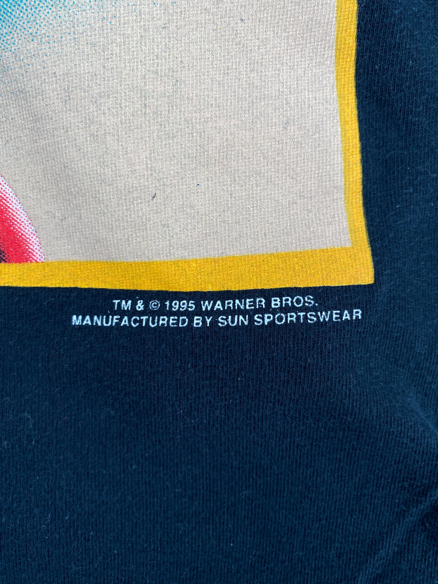 1995 LOONEY TUNES SYLVESTER & TWEETY Size L Vintage Long Sleeve T-Shirt / A4237