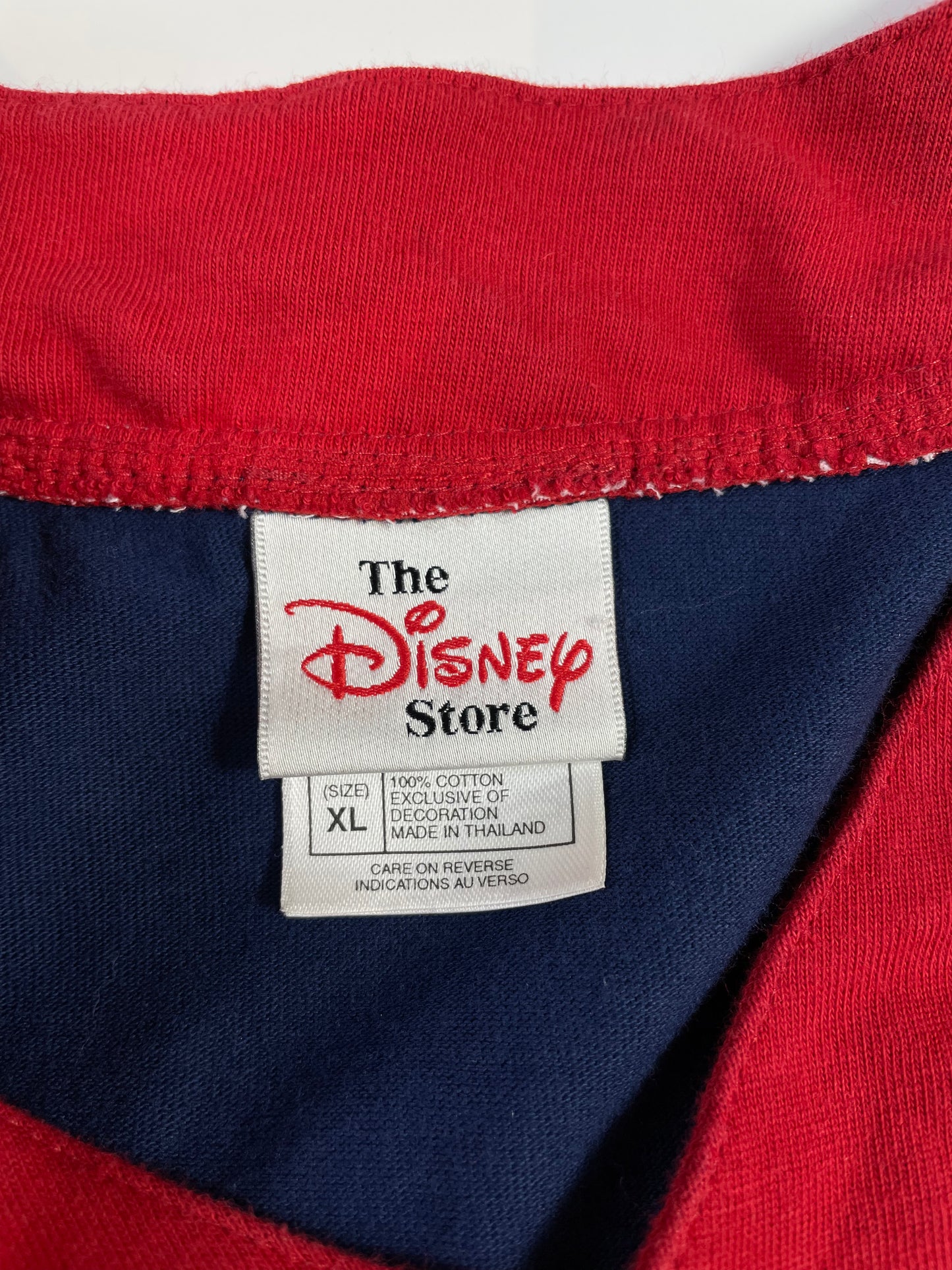 00' DISNEY MICKEY Size XL Vintage Button down T-shirt / A976