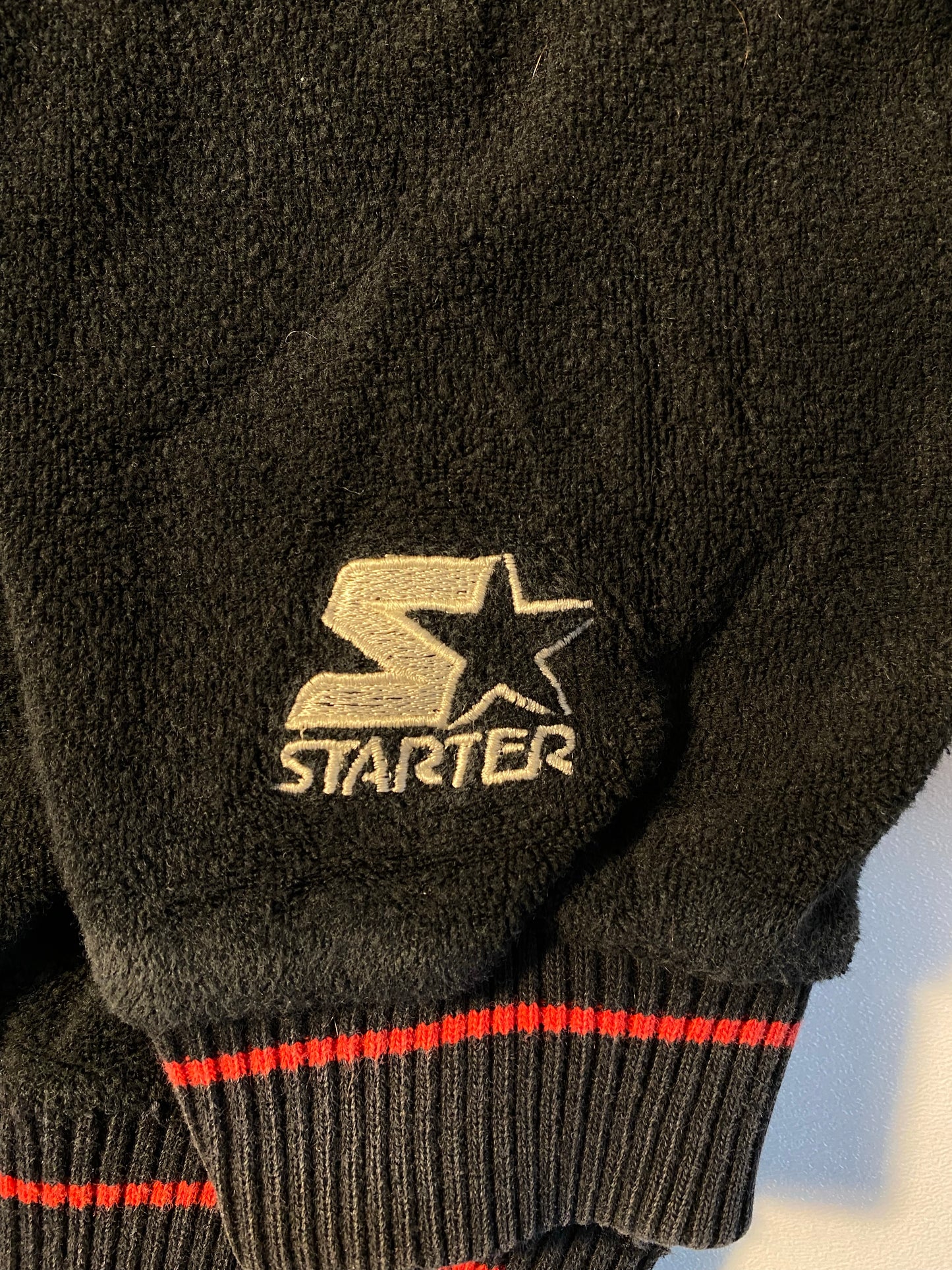 90’s STARTER x CHICAGO BLACKHAWKS Size XL Vintage NHL Sweat-Shirt / K6261