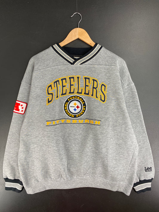 00' PITTSBURGH STEELERS Size XL Vintage NFL Sweat shirt / E2852S