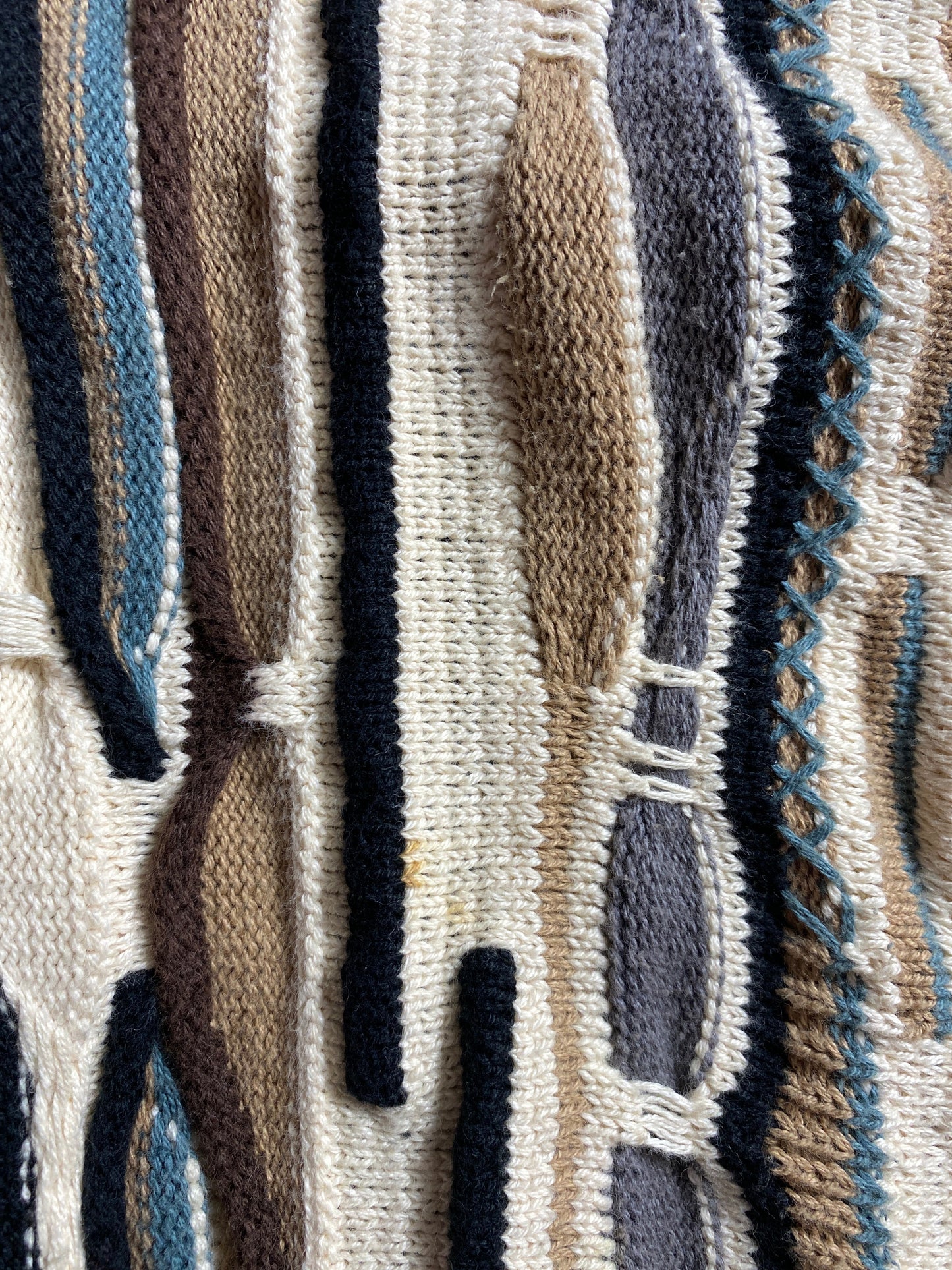 Vintage 3D COOGI Style Size XXL Knit Sweater / A6720