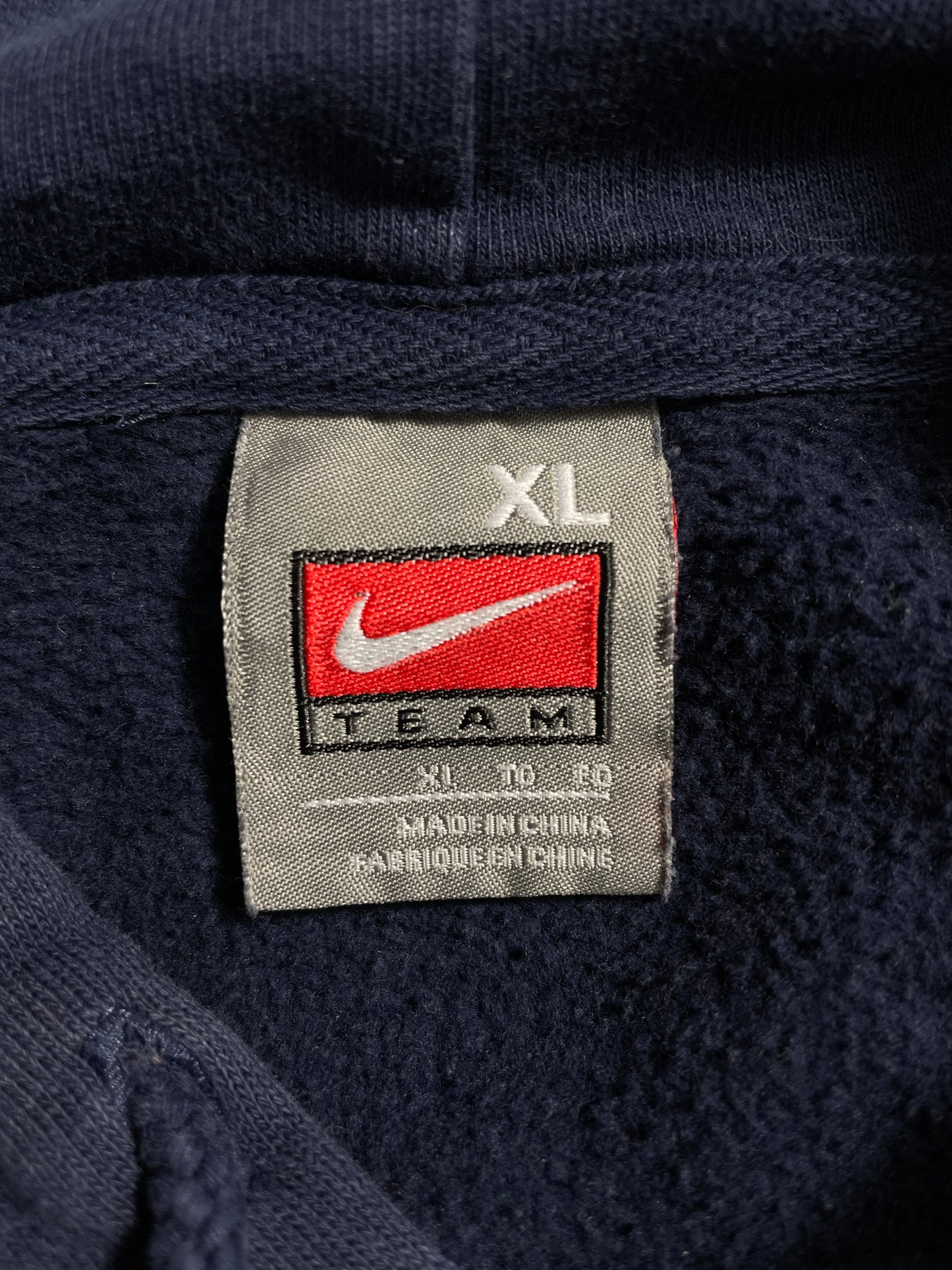00' NIKE x PENN STATE Size XL Vintage College Hoodie Sweat-Shirt / E6595S