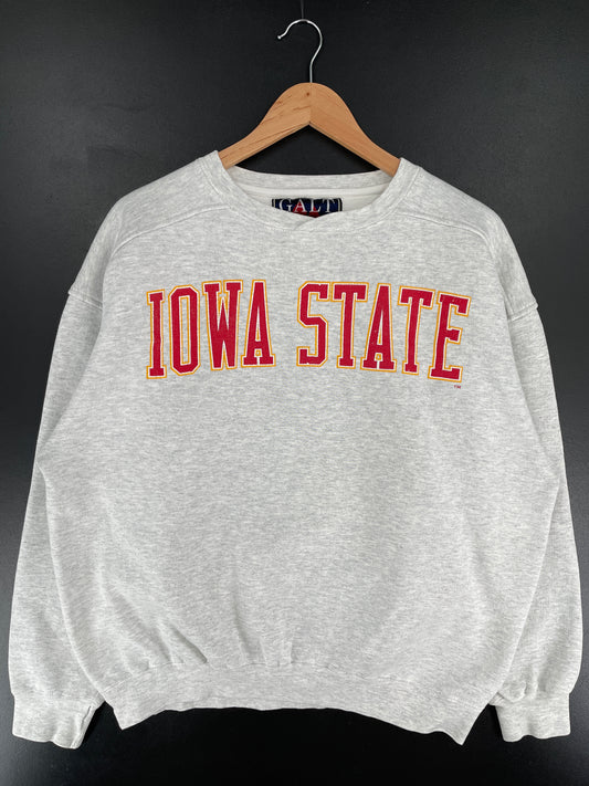 00' IOWA STATE CYCLONES Size M Vintage College Sweat-shirt / E5777S
