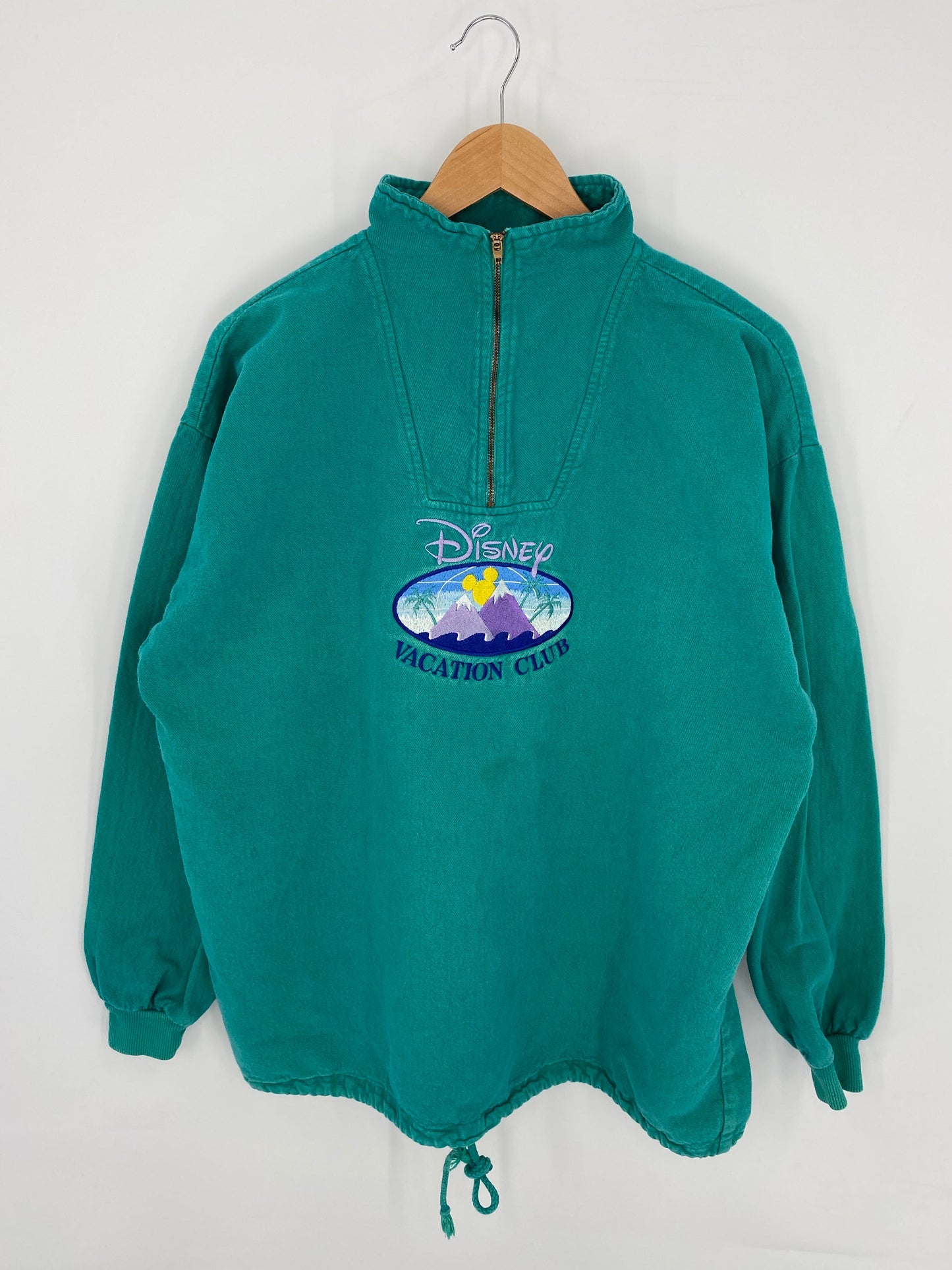 90’s DISNEY VACATION CLUB Made in USA Size L-XL Vintage Cotton Jacket / A9571